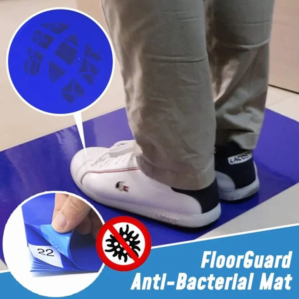 Tappetino in PVC altamente adesivo antipolvere antistrappo antibatterico per pavimento