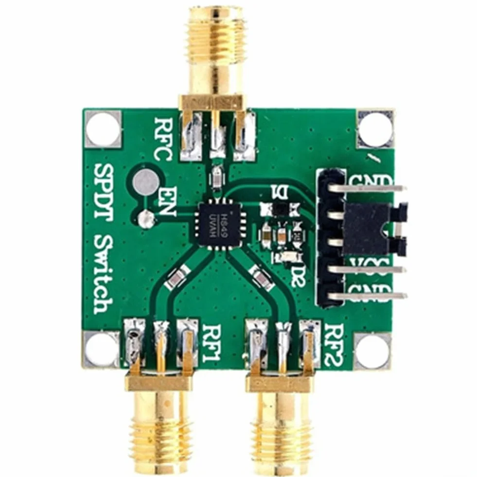 Modulo interruttore RF SPDT HMC349 HMC849 4GHz 6GHz alto isolamento 50 Ohm SMA 2,5 x 3 cm