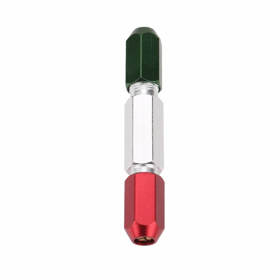Maniglia per calibro a perno in alluminio doppia estremità Go-No Go 0,3-16 mm