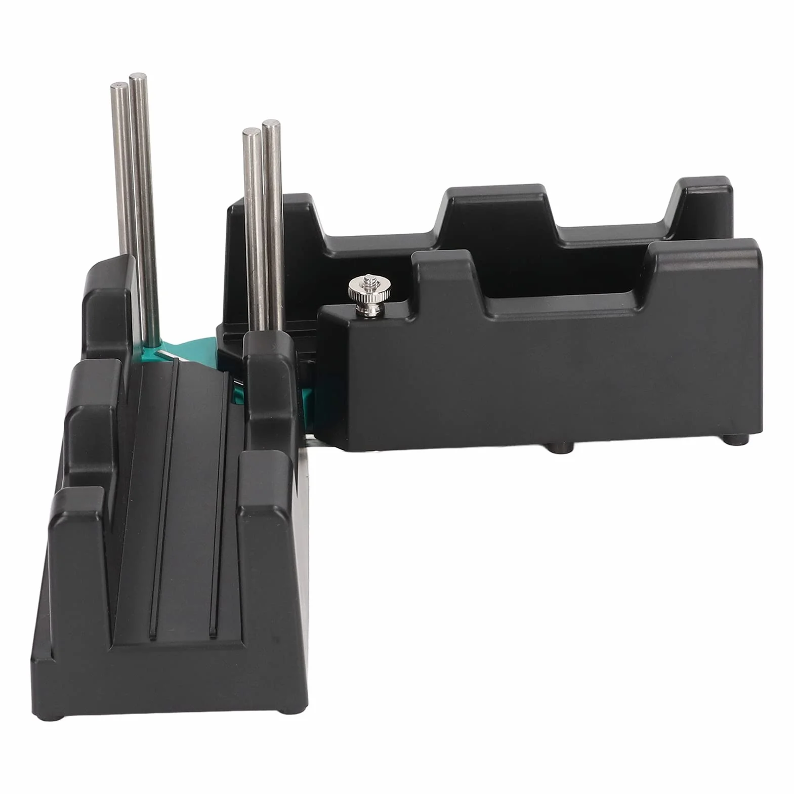 ABS Nero Utensile da Taglio per Angoli Obliqui 2 in 1 Alta Precisione 85-180 Gradi Morsetto Goniometro