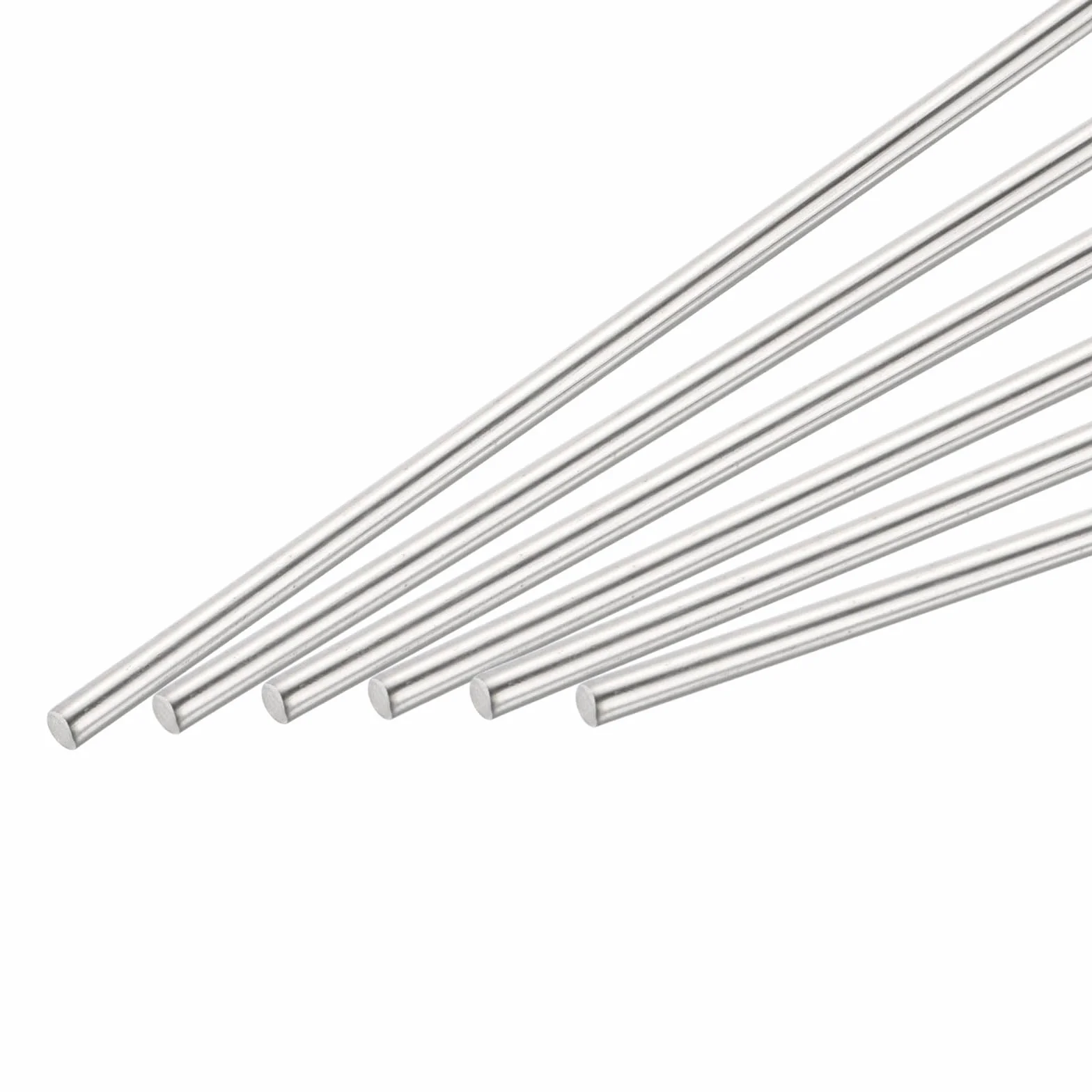 Asta Tonda in Acciaio Inossidabile 304 3mm x 100mm per Progetti Fai da Te