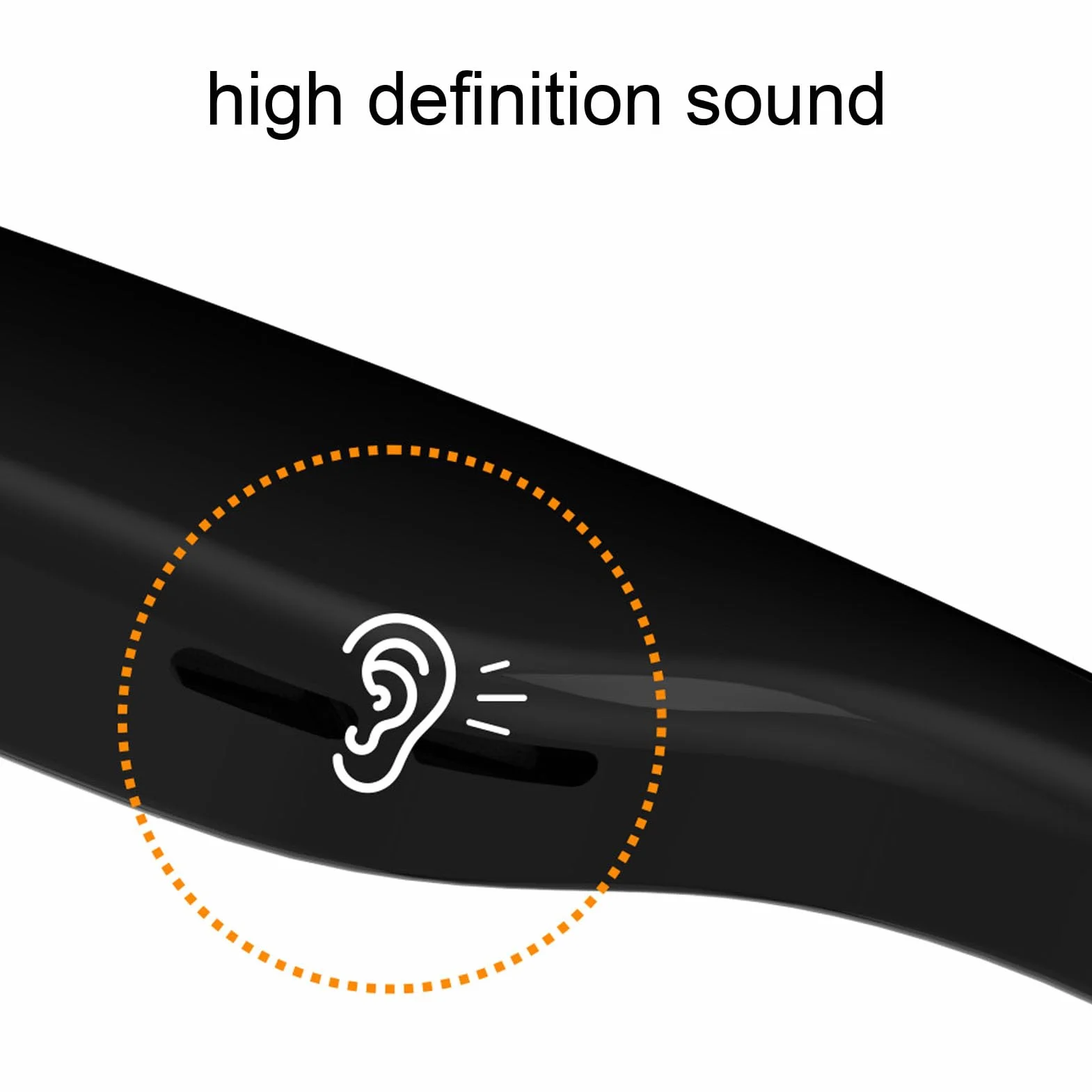 Goshyda Occhiali Intelligenti con Altoparlanti Doppi, Occhiali da Sole Bluetooth, Niente Chiamate e Audio, Assistente Vocale e Telecamera Remota, per Uomini e Donne