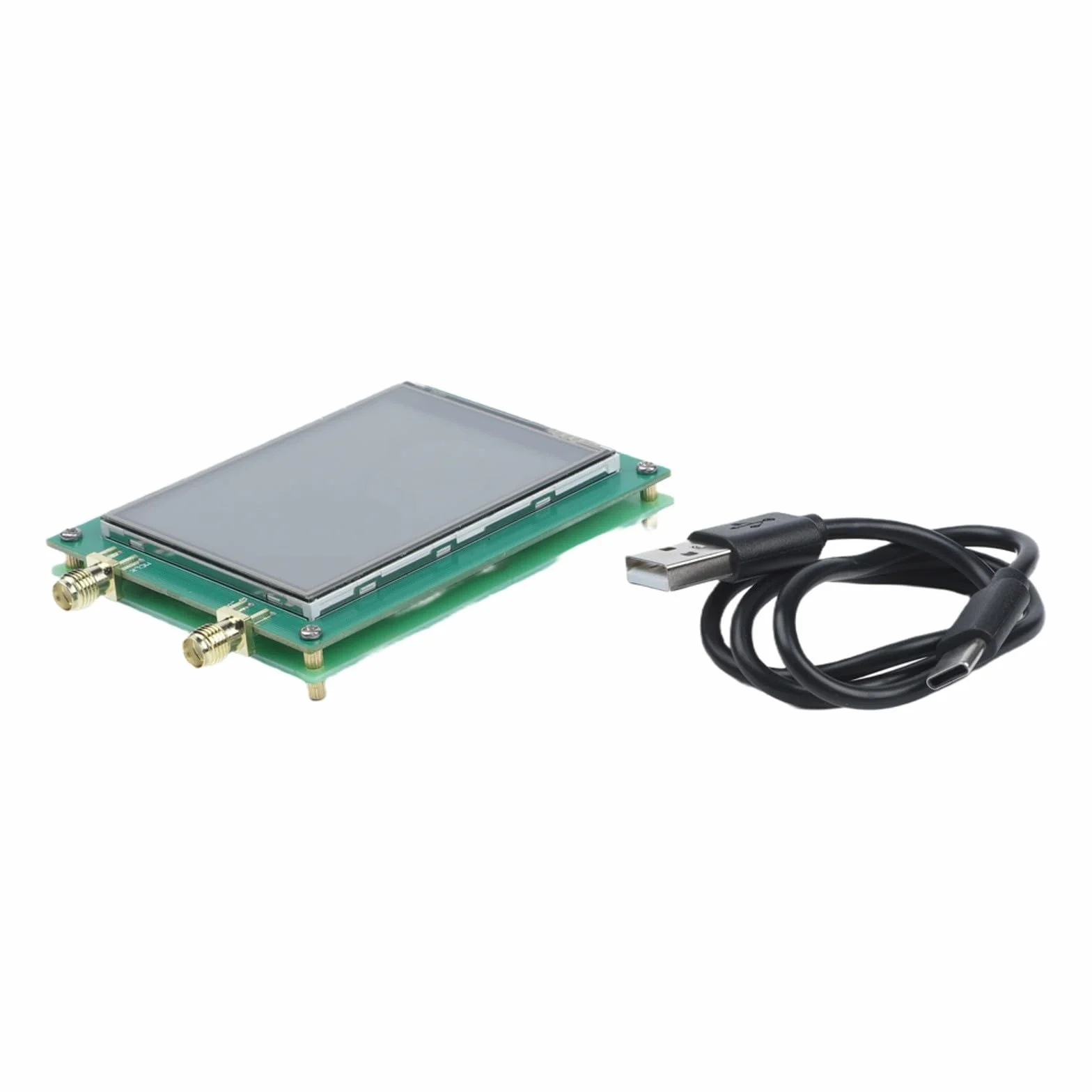 Lecreatekit MAX2870 Generatore di segnale RF 23,5 MHz-6 GHz PLL TCXO 0,5 ppm Touchscreen SMA