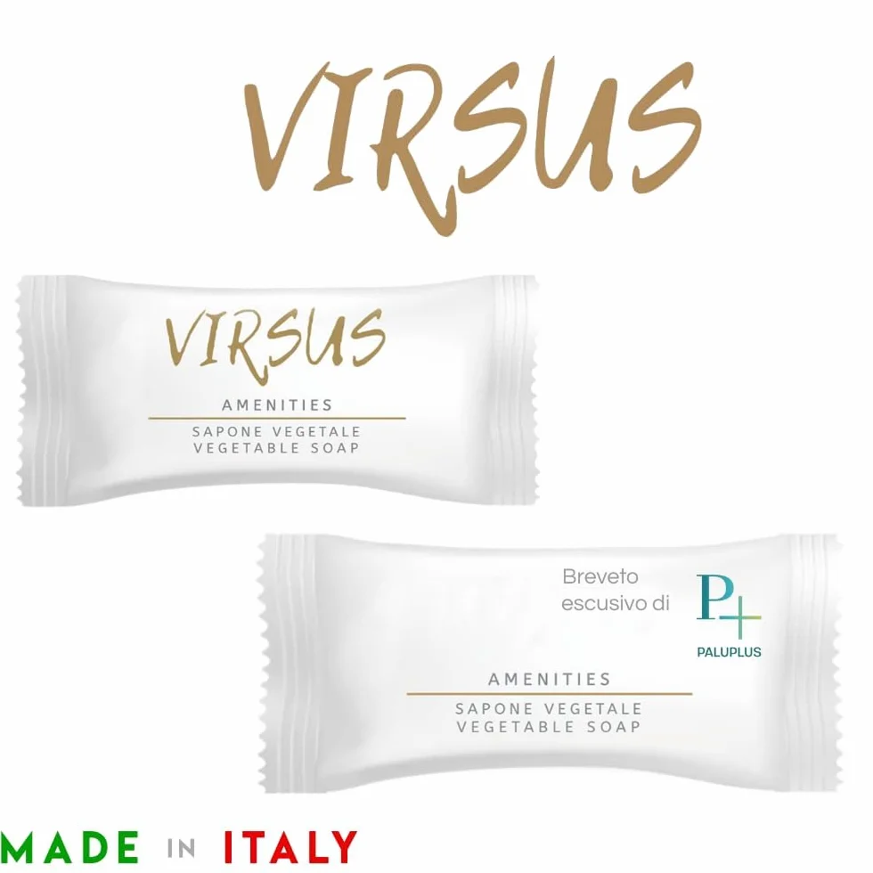 Sapone monodose 12 gr 100 Pezzi vegetale monouso per Hotel B&B