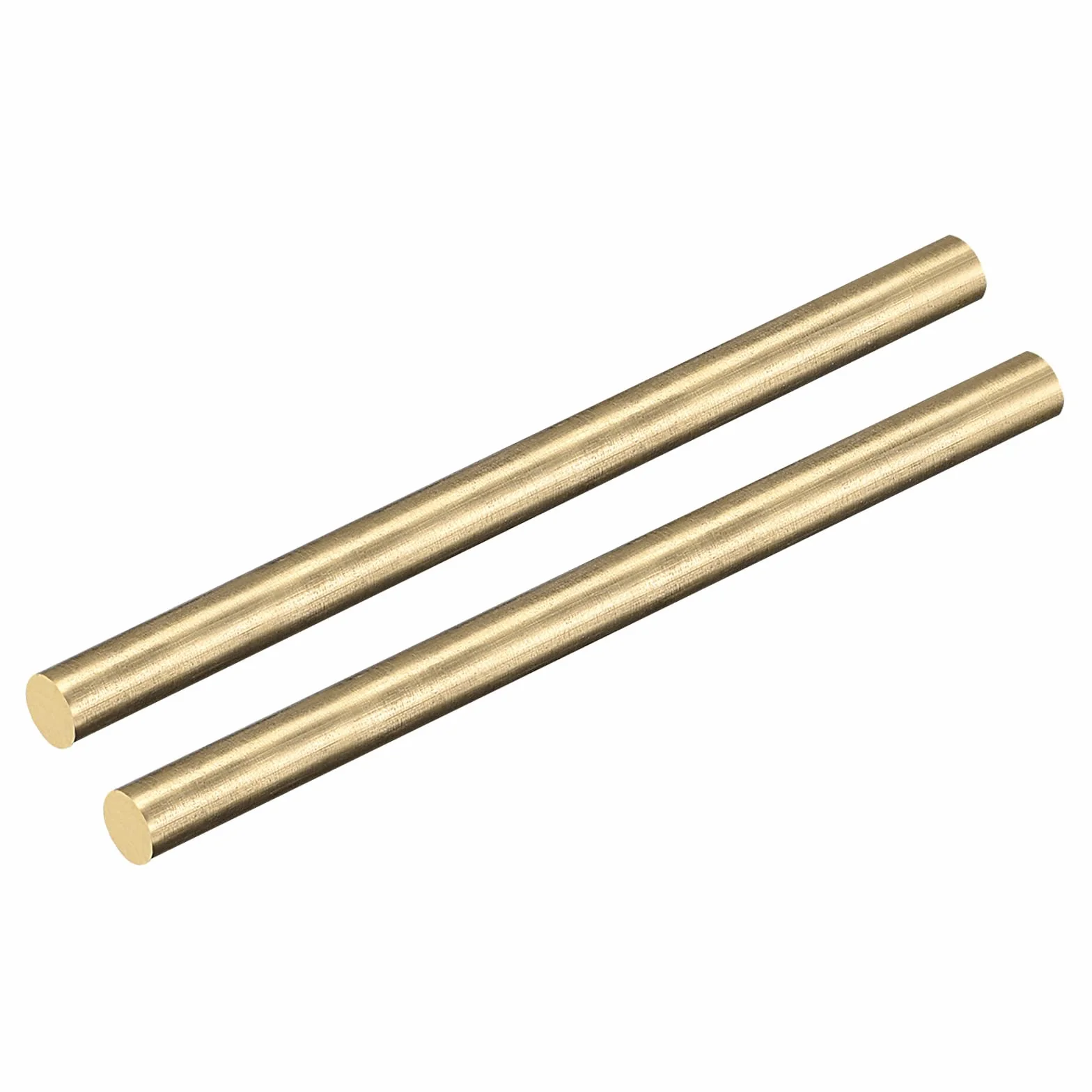 DMiotech 5mm x 200mm Ottone Massiccio Rotondo Asta Barra Tornio