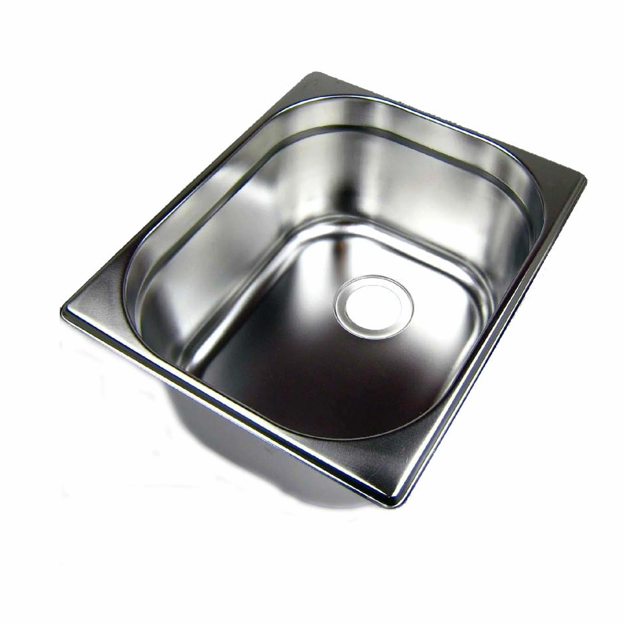 Lavello da campeggio 325 x 265 x 150 cm, in acciaio inox