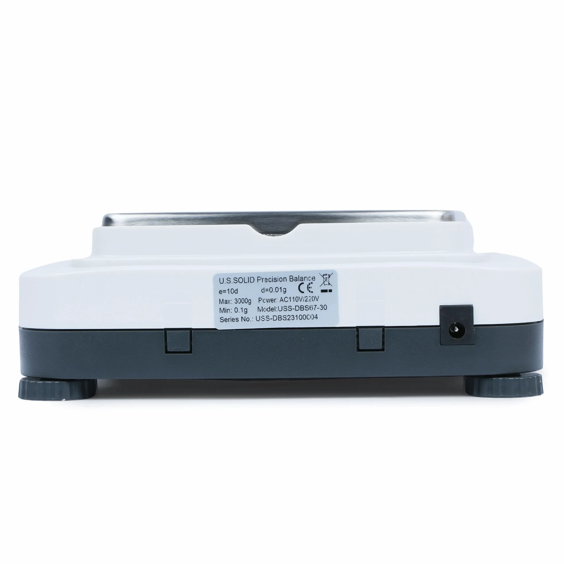 U.S. Solid Bilancia Digitale 2000 g x 0,01 g Analitica Precyzyjna