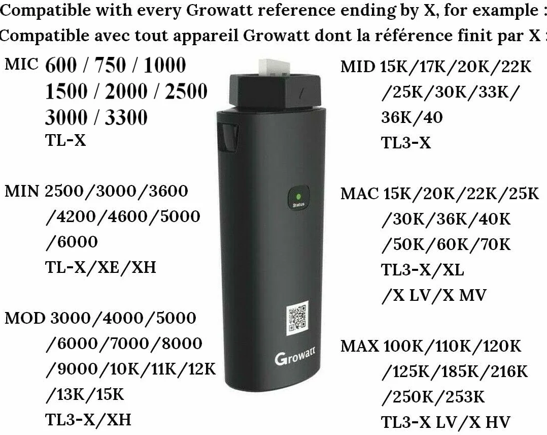 GROWATT SHINE WiFi X - USB dongle inverter X/XE/XH inverter MIC/MIN/MOD/MID/MAC/MAX ShinePhone App Internet originale e nuovo!