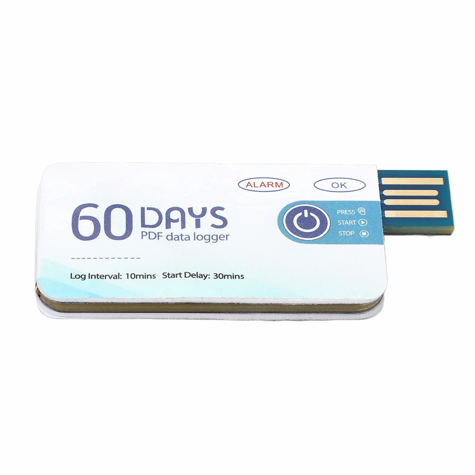Registratore di Temperatura USB Data Logger 10.000 Gruppi Grafico