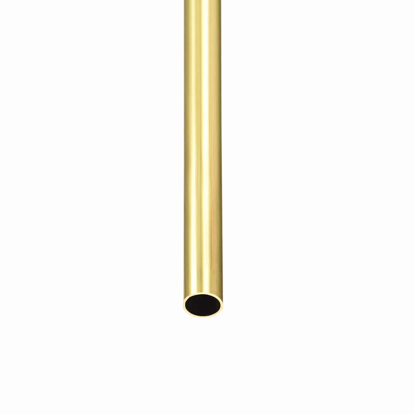 Ottone Tubo 8mm x 0.5mm x 300mm Rotondo Metallo Macchinari Attrezzature Bricolage