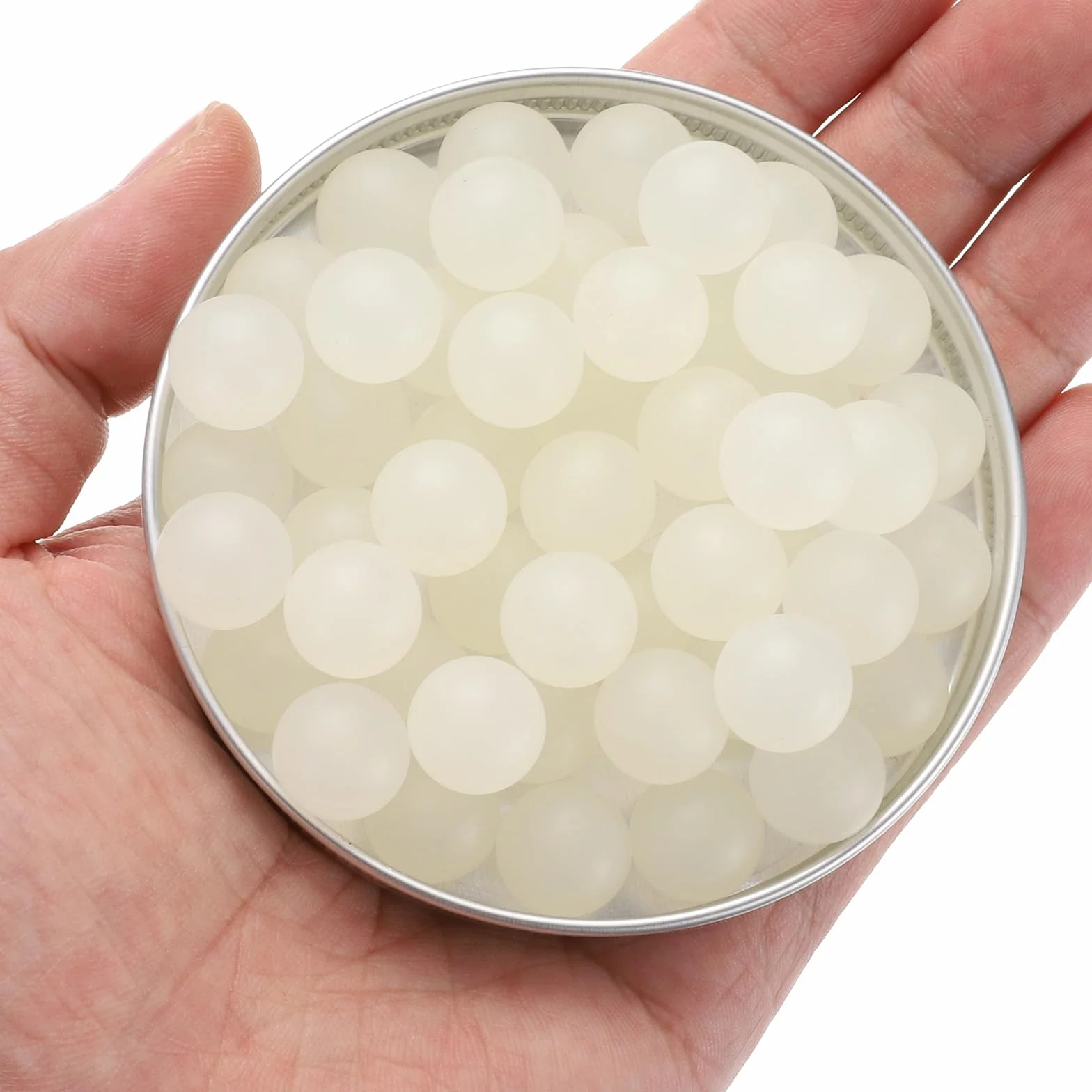 QUARKZMAN 50pz PP Plastica Cuscinetti Sferici 1/2" 12,7mm G1 Precisione Mini Sfere