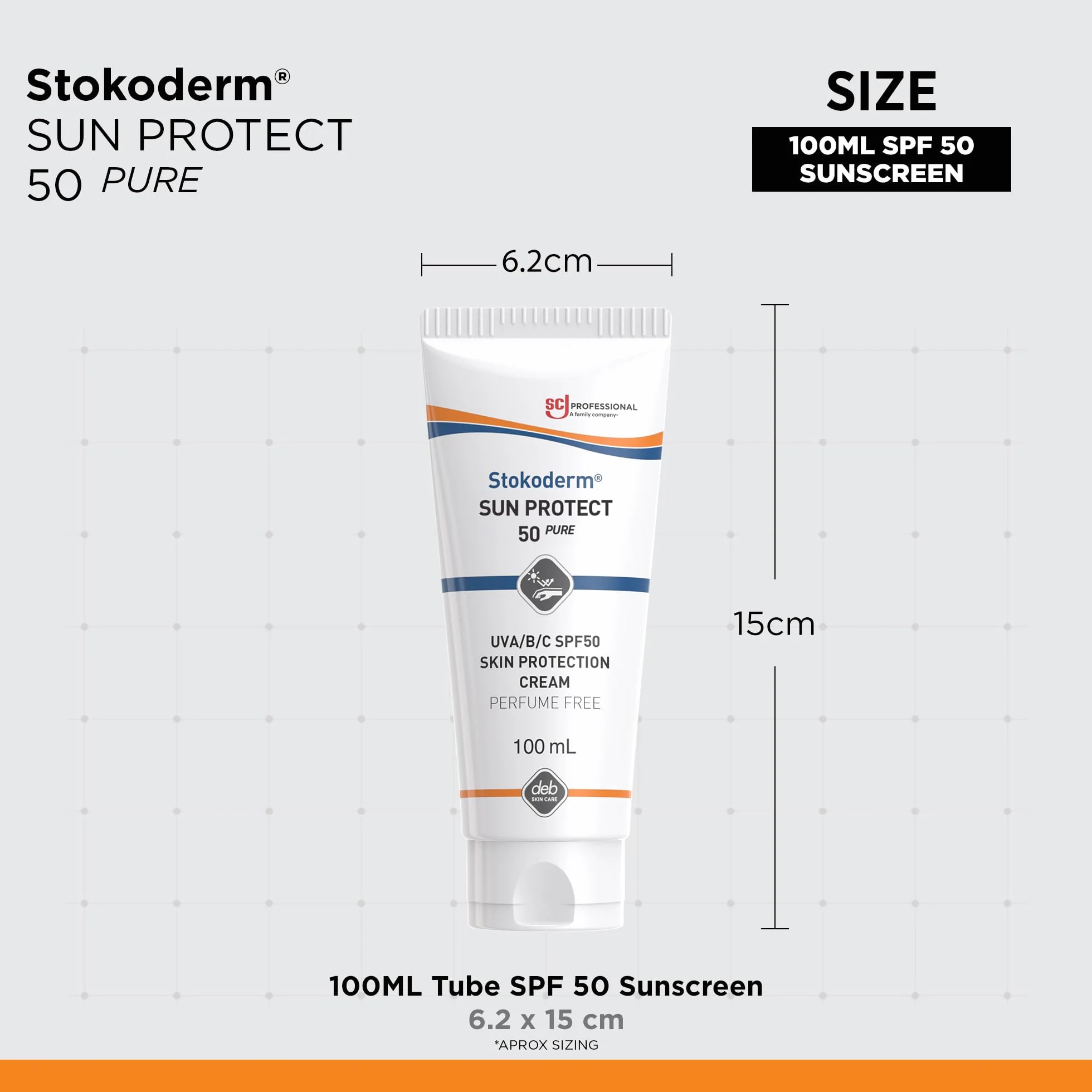 Stokoderm Sun Protect 50 Pure 100ml tube, 12 szt.