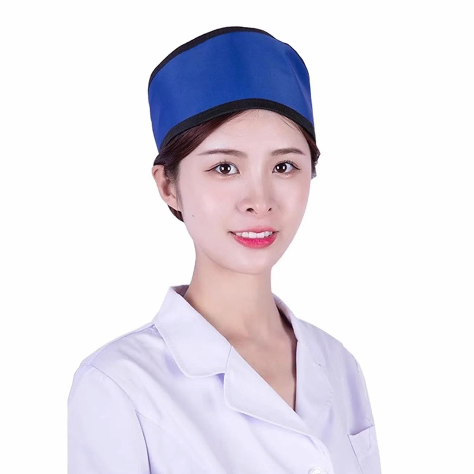 Berretto Protettivo per Raggi X, Cappello Protettivo per Raggi X con schermatura Contro Le Radiazioni, Cappello Protettivo per Raggi X TC MRI Neutro per Adulti (Color : Blue, Size : 0.5 m