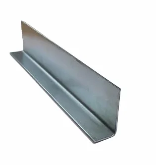 Angolo in acciaio zincato 60 x 80 x 2 mm 500 mm S235JR profilo a L