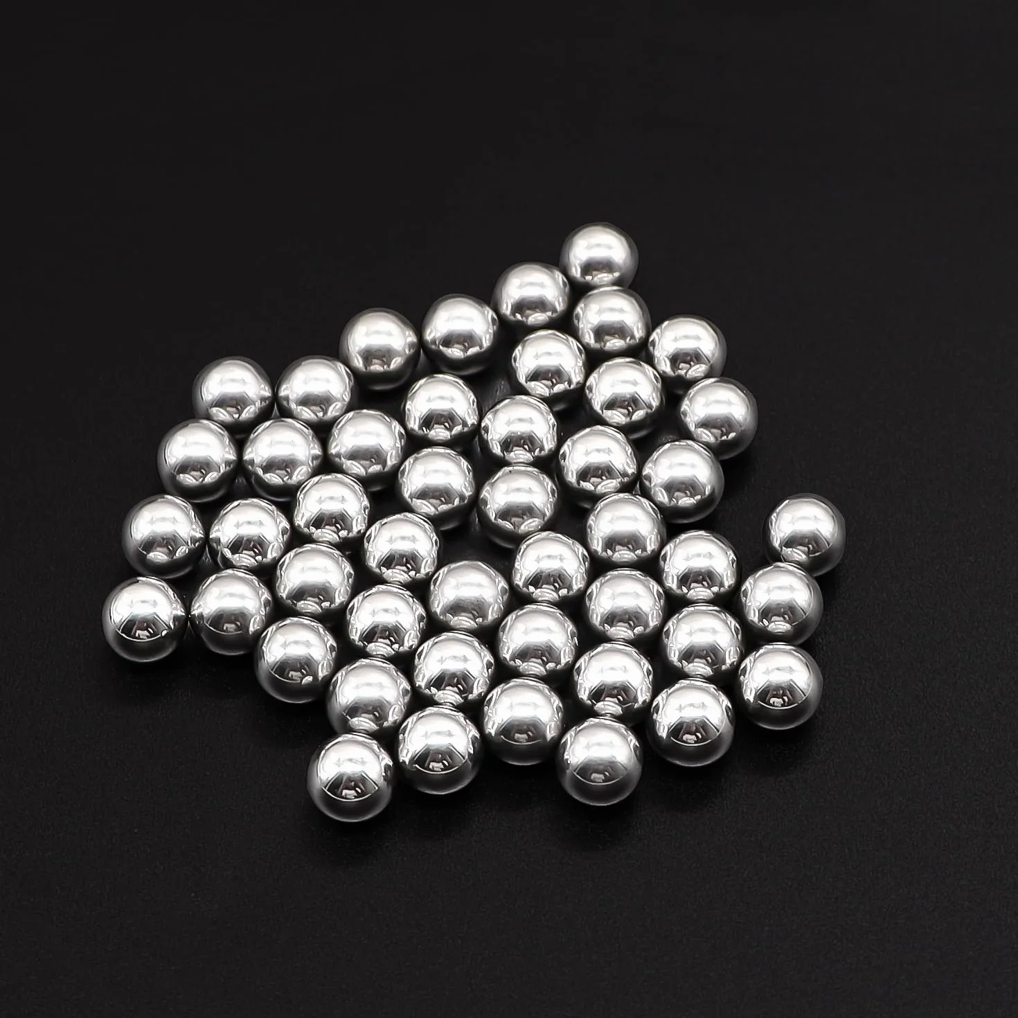 Taiss 600pcs 12size 1-8mm sfere acciaio, sfere acciaio per cuscinetti, sfere dell'acciaio inossidabile per le sfere d'acciaio di precisione della ruota della bicicletta di montagna
