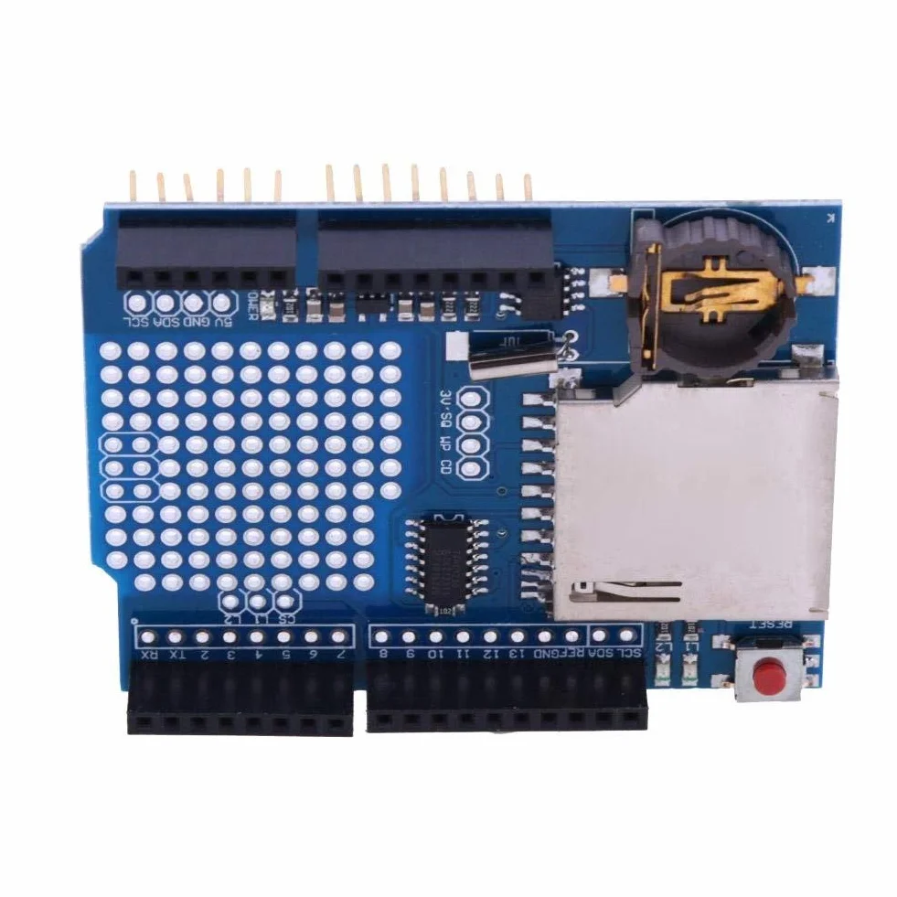 DollaTek Registratore Data Logger Modulo Shield XD-204 per Arduino Uno SD Card Professional