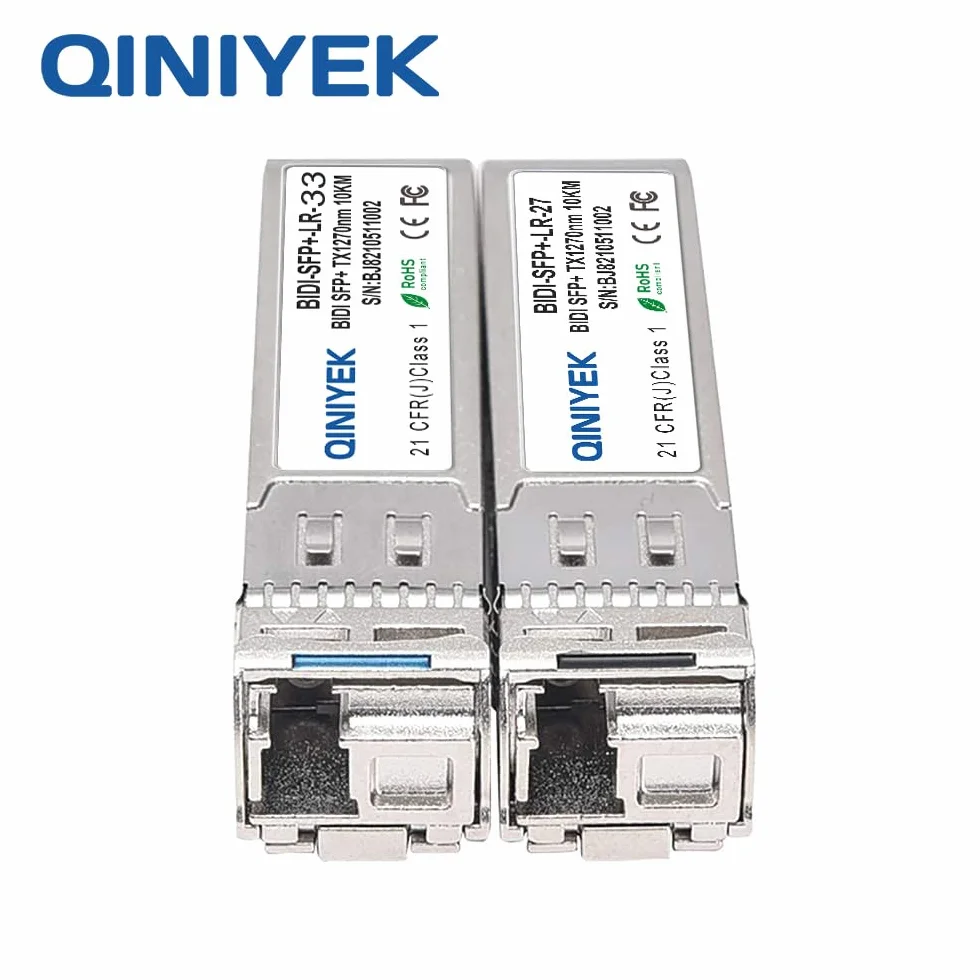 Modulo SFP+ 10G BIDI LC LR 1270nm 1330nm 10KM DDM per Cisco SFP-10G-BXD-I SFP-10G-BXU-I Fibra Monomodale