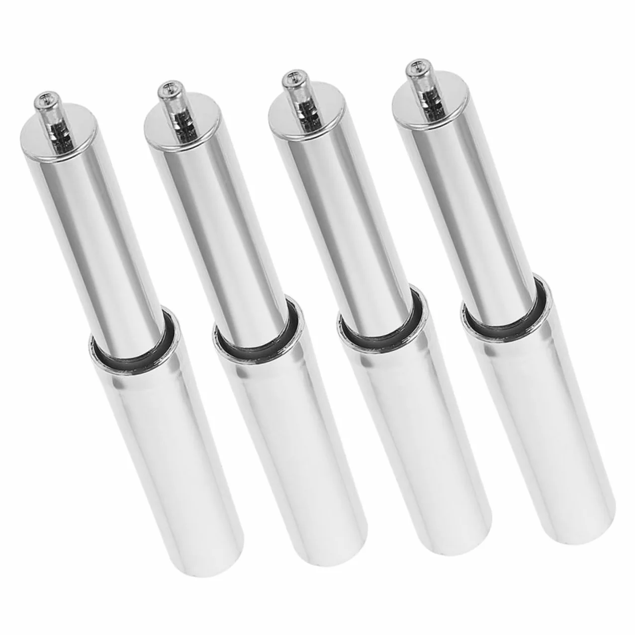 Set 4 Pezzi Portarotolo di Carta Igienica Rullo di Ricambio Retrattile in Pp Facile da Usare, Accessori per Bagno per Case e Hotel