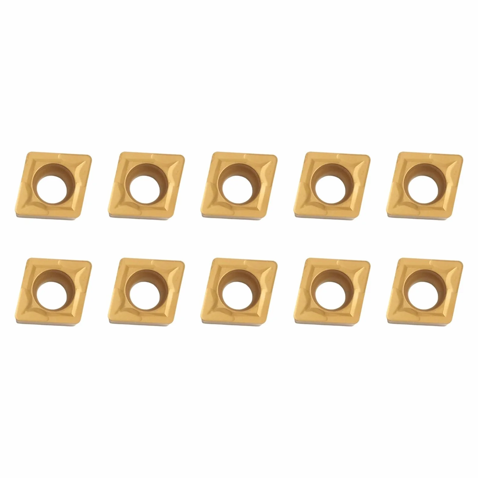 CCMT09T308 Inserti in carburo 10 pezzi Tornio CNC SCLCR Toolholder Lama di taglio