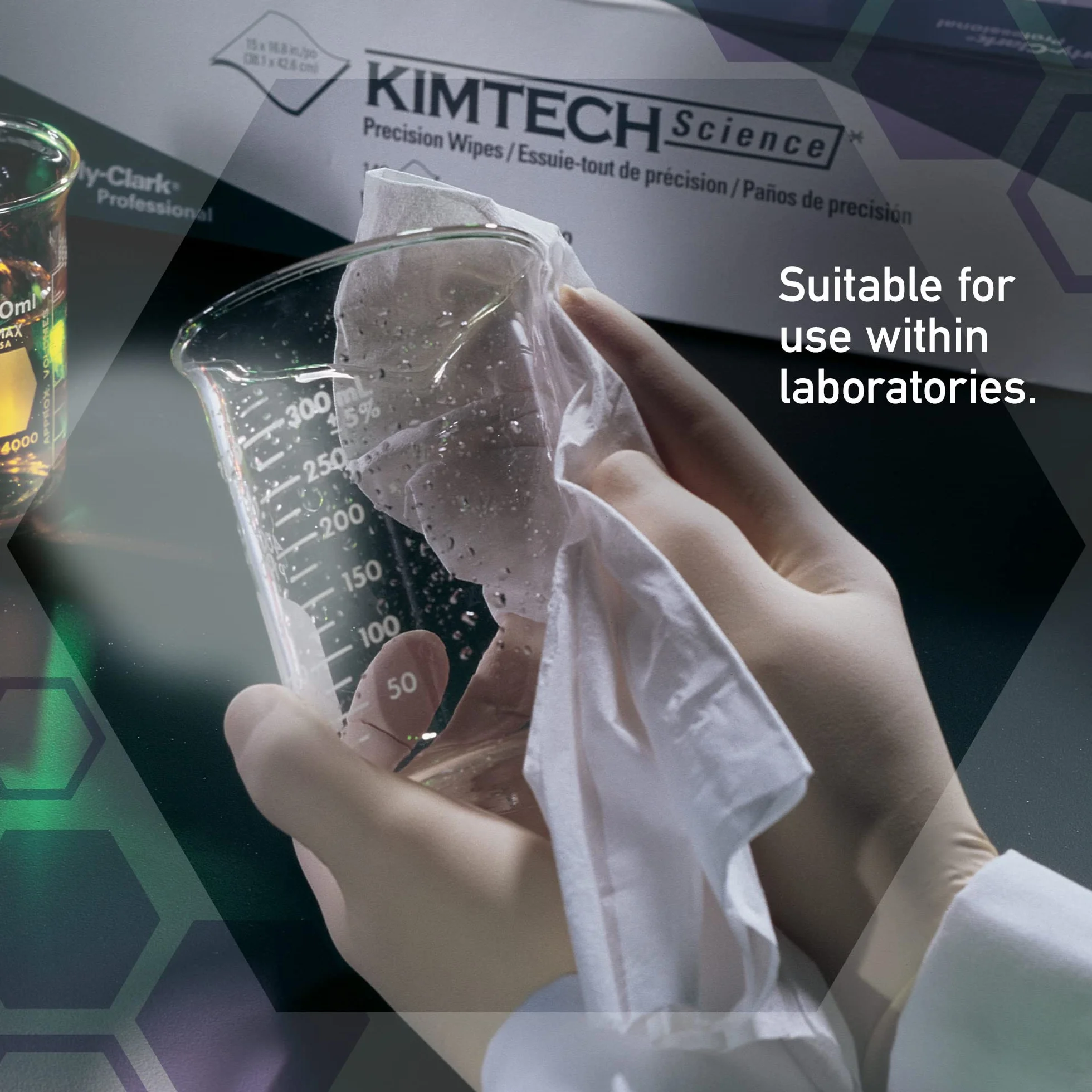 Kimtech Science Panni per la Pulizia di Precisione 2 veli bianco 24 cartoni x 100 panni 2400