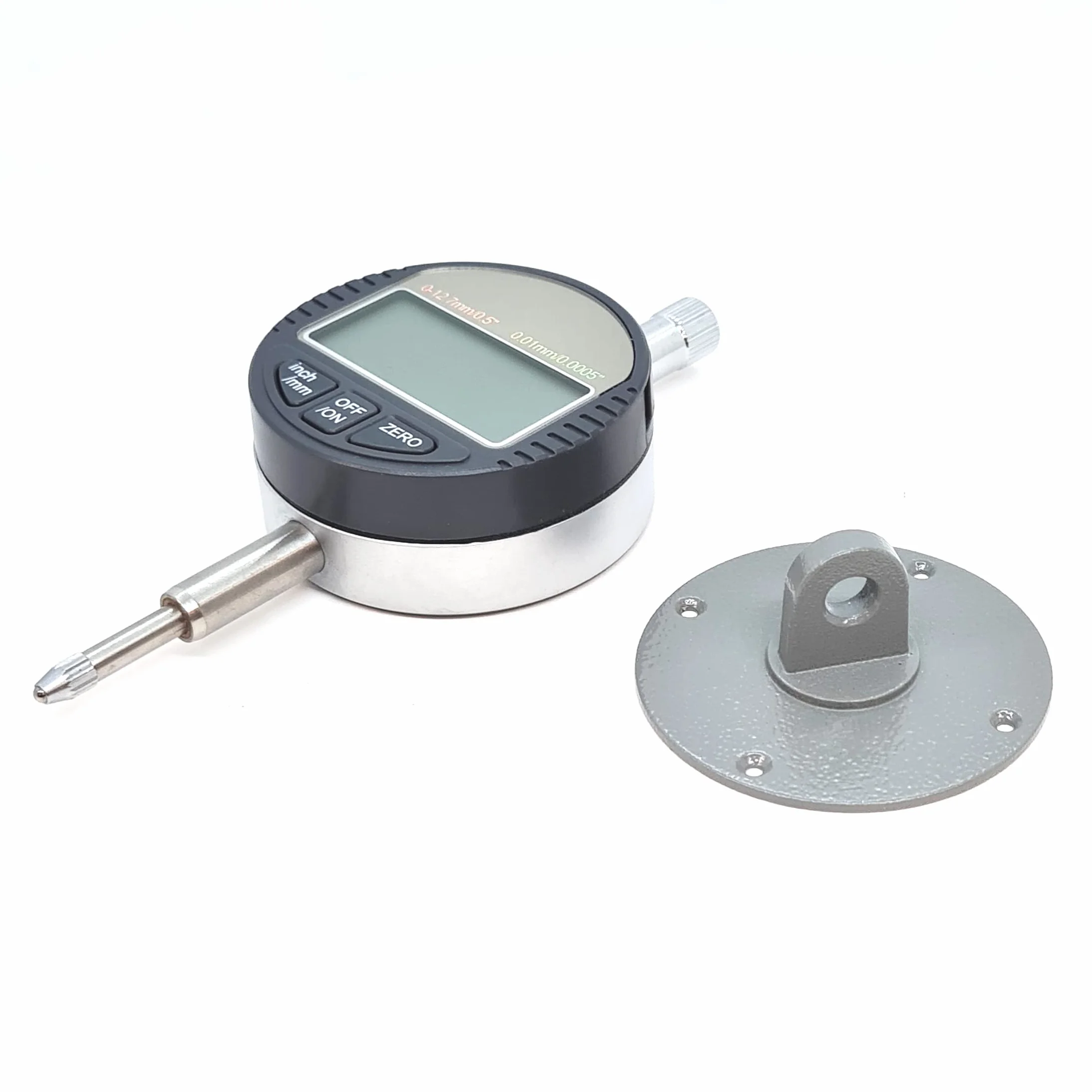 KATSU Comparatore Centesimale Digitale DTI 0-12,7mm 0,01mm/0,0005" LCD di Grandi Indicatore a Quadrante Digitale Calibro Strumenti di Misura ad Alta Precisione 401121