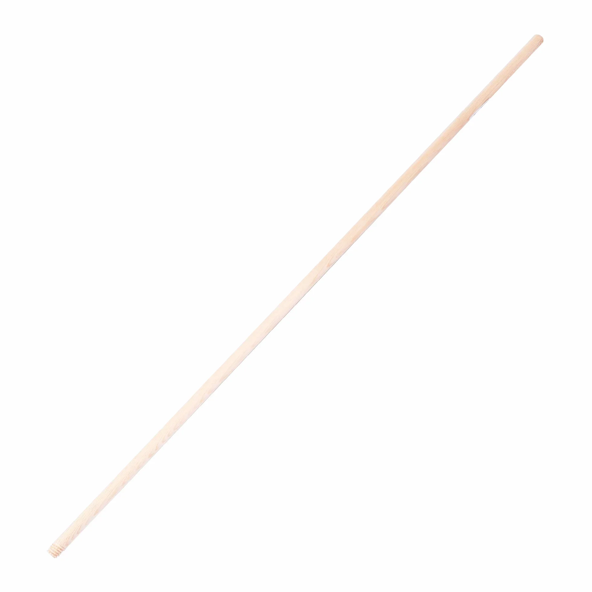 Manico per scopa e mocio, legno pino grezzo, 150 cm