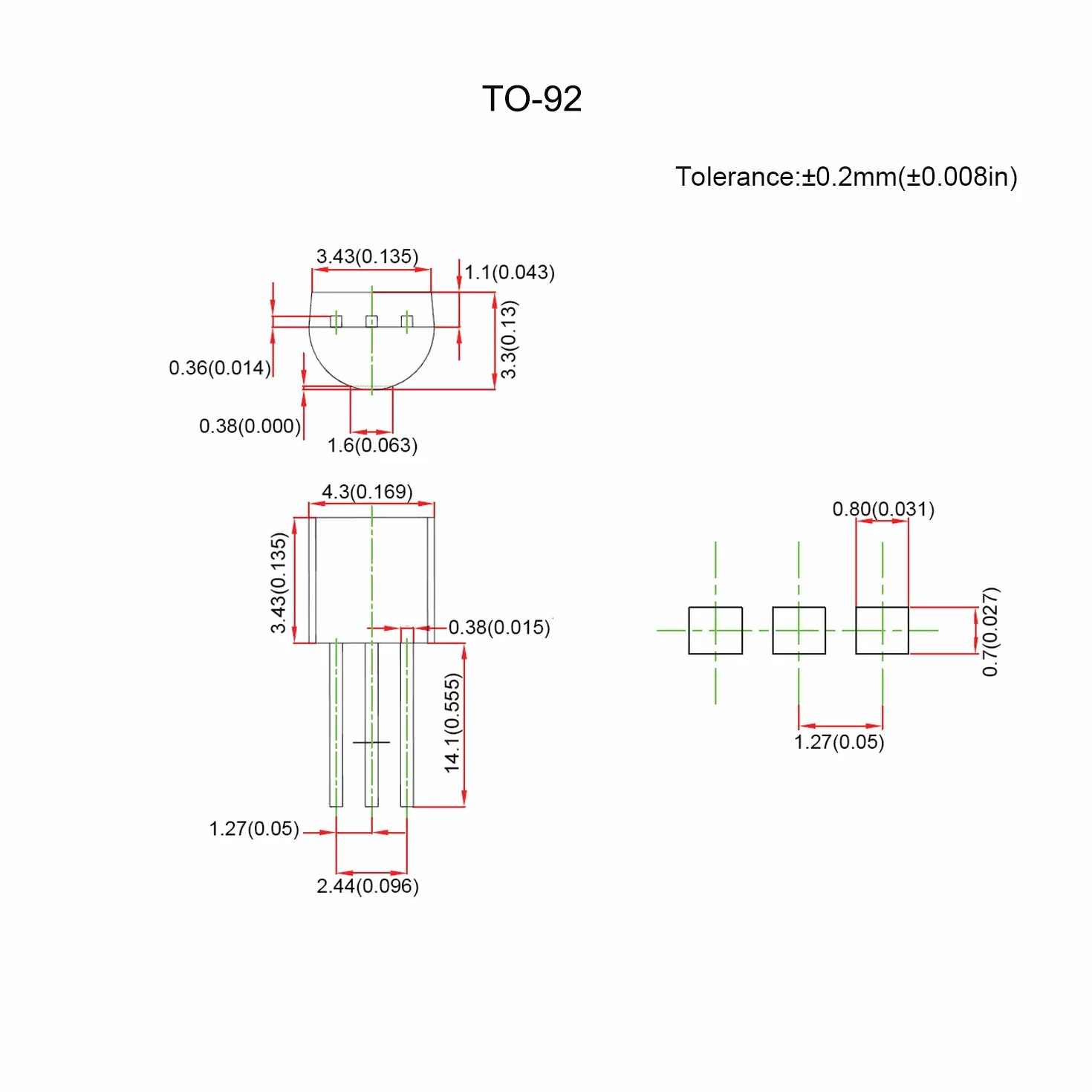 Chanzon MPF102 TO-92 Amplificatore RF Transistor 10 mA