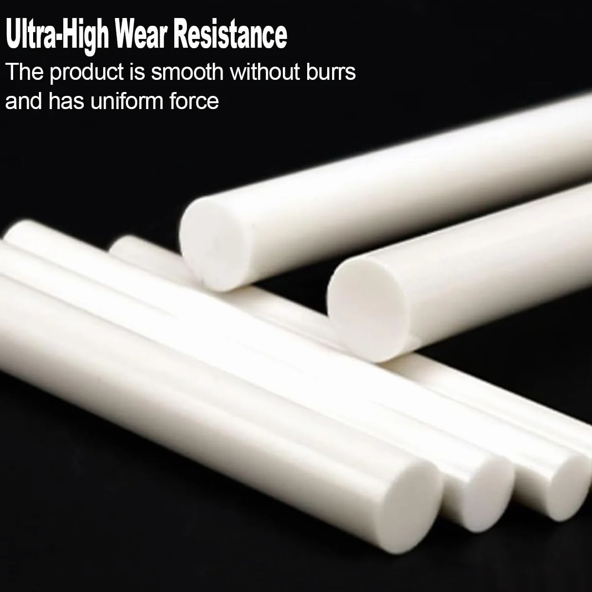 Barre di Isolamento in Ceramica di Zirconia, Specchio, Resistenti all'Usura e Alte Temperature, Lunghezza 10cm, Diametro 3mm