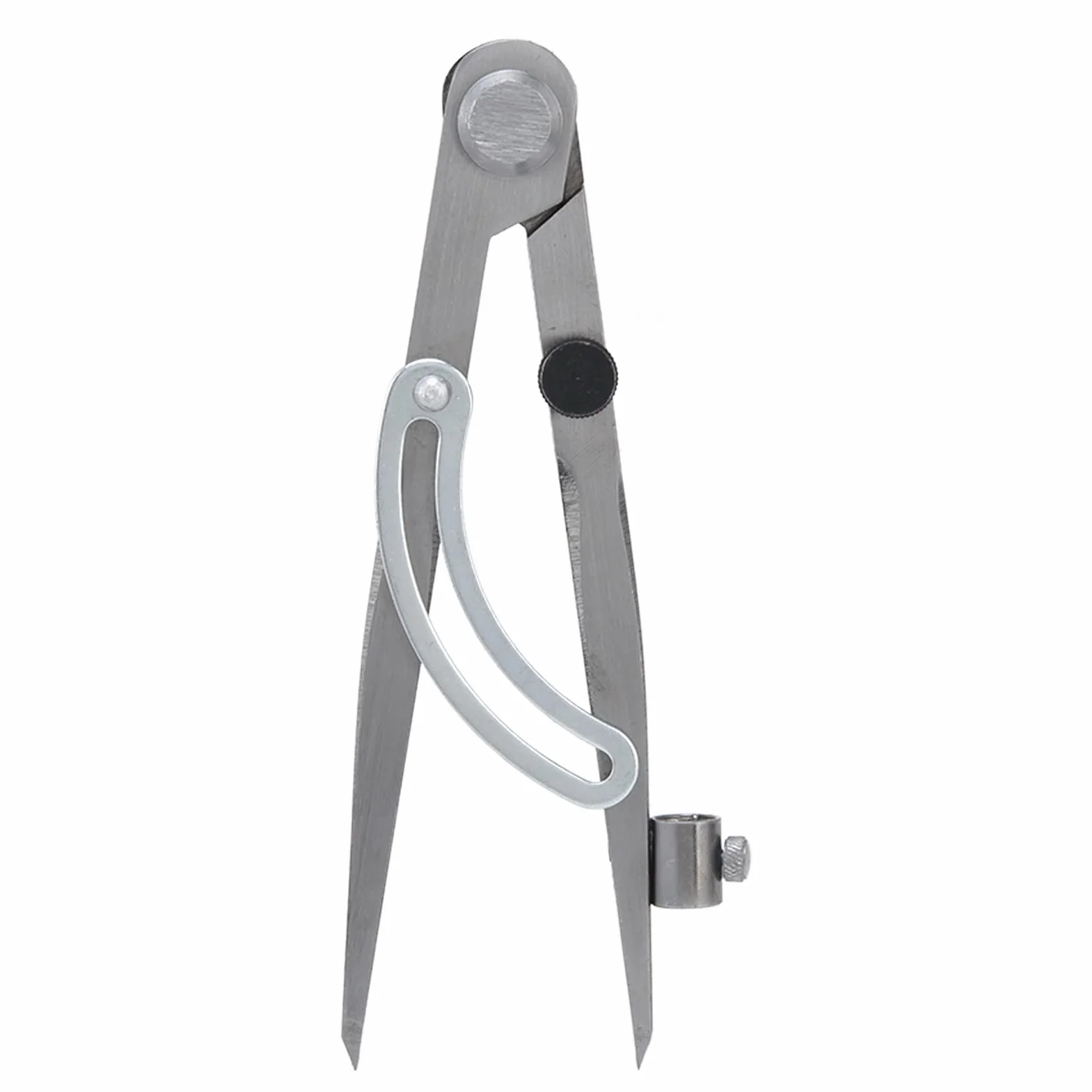 Calibro divisorio in acciaio al carbonio regolabile e bloccabile con angolo 150mm per lavorazione del legno