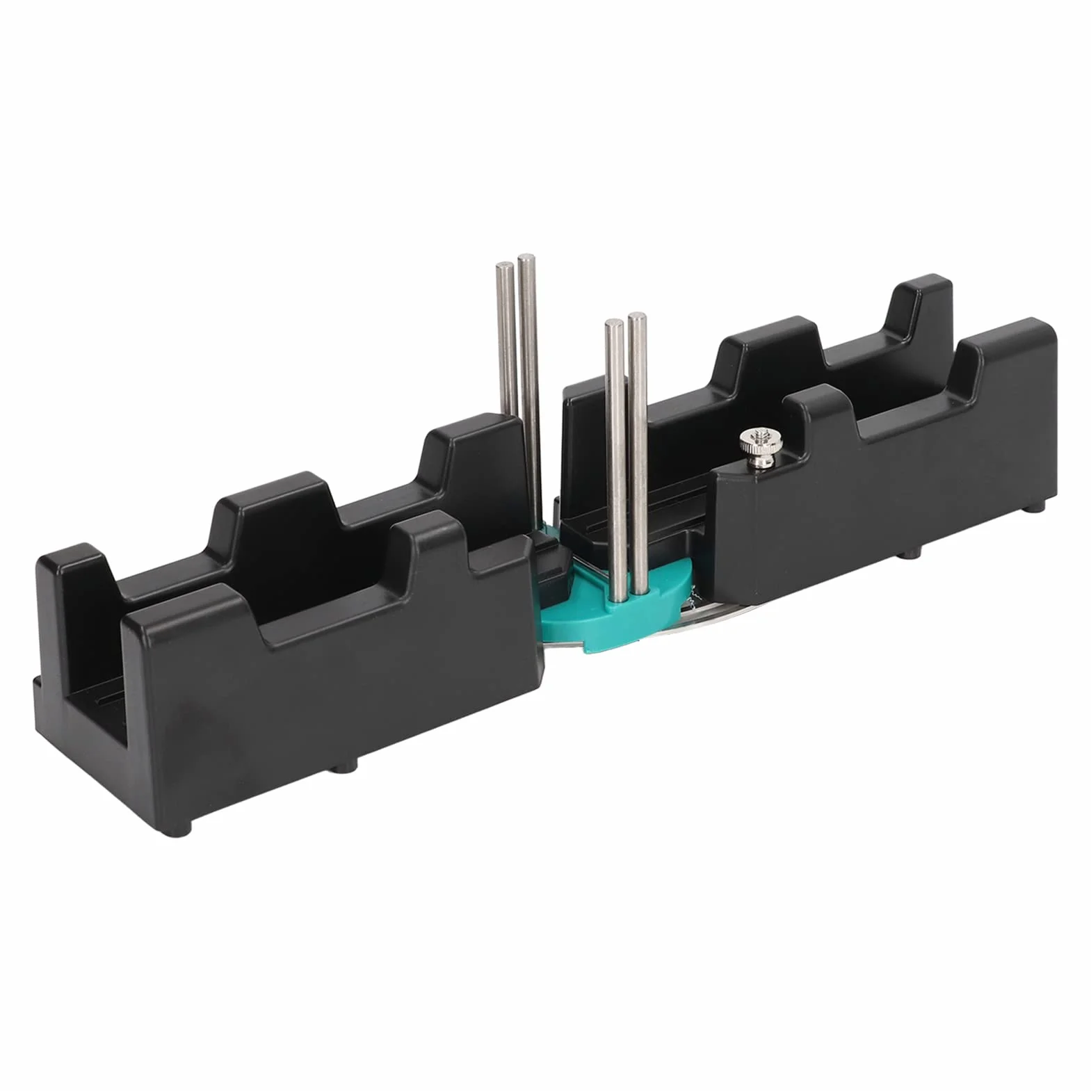 ABS Nero Utensile da Taglio per Angoli Obliqui 2 in 1 Alta Precisione 85-180 Gradi Morsetto Goniometro