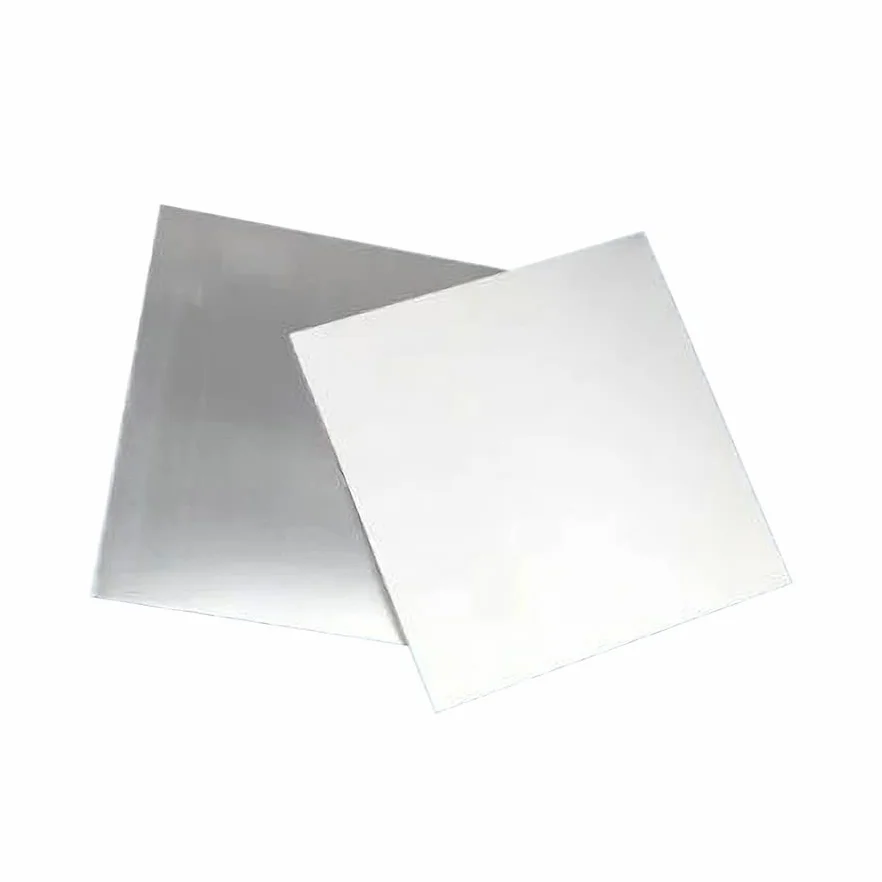 Lastra di stagno ad alta purezza Sn≥99,99% 100x100 mm Spessore 0,2 mm