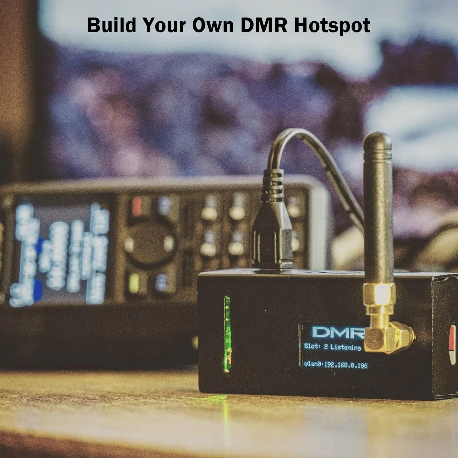 AURSINC MMDVM Hotspot Board + Antenna + Schermo OLED Supporto UHF C4FM YSF NXDN DSTAR P25 DMR Completamente assemblato e testato
