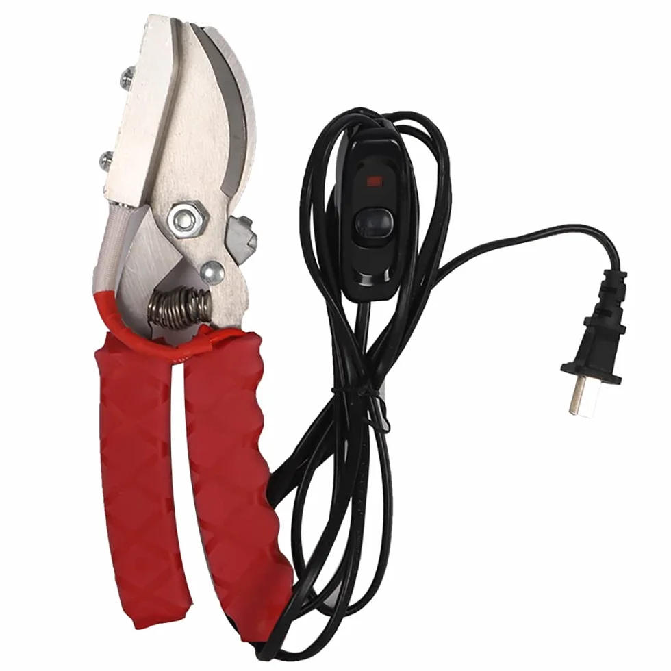 Elettrico Riscaldamento Taglierina Coda Maialino 220V 80W 370℃ Pinza Da Taglio per Maiale Pecora Capra
