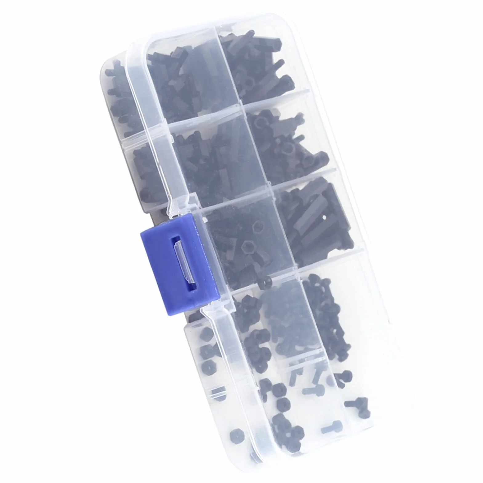 Kit di Nylon Colonna Esagonale di Stallo Spaziatore 250pcs M2 M3 Maschio-femmina con Dadi di Viti, Montando tra Circuiti PCB e Schede di Macchina, Ideale per la Creazione di Termici (M2 MODELLO