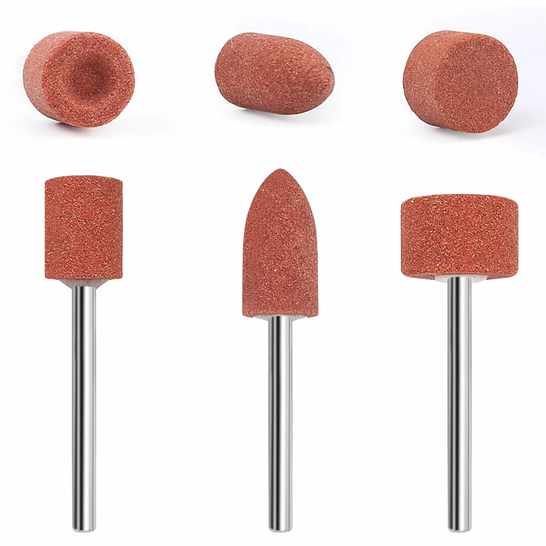 Set di 42 punte per levigatura e lavorazione del legno, testa di lucidatura, punte per trapano e avvitatore a batteria, mouse abrasivo per sbavatura e levigatura
