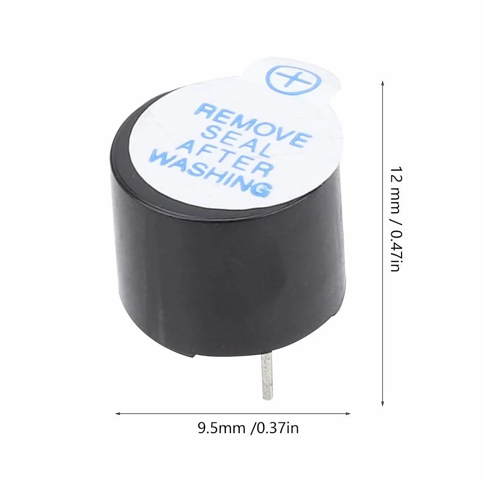 10 Pezzi Summer Buzzer 5V Sound Lungo con SOT Tube direttamente Utilizzato