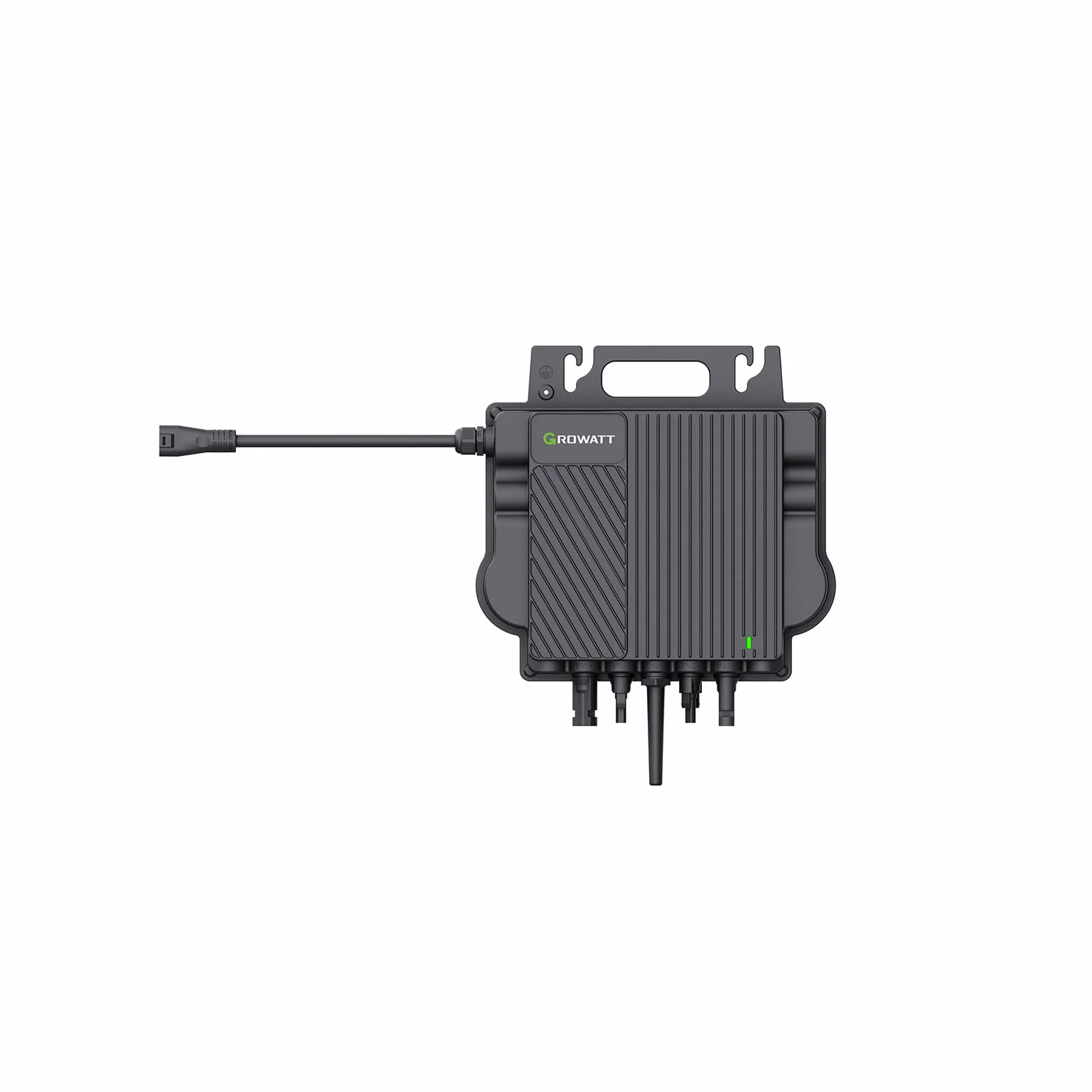 GROWATT Micro inverter 800W: micro inverter solare WiFi per centrale elettrica da balcone con accumulo, inverter fotovoltaico per 2 pannelli solari, impermeabile IP67, NEO 800M-X