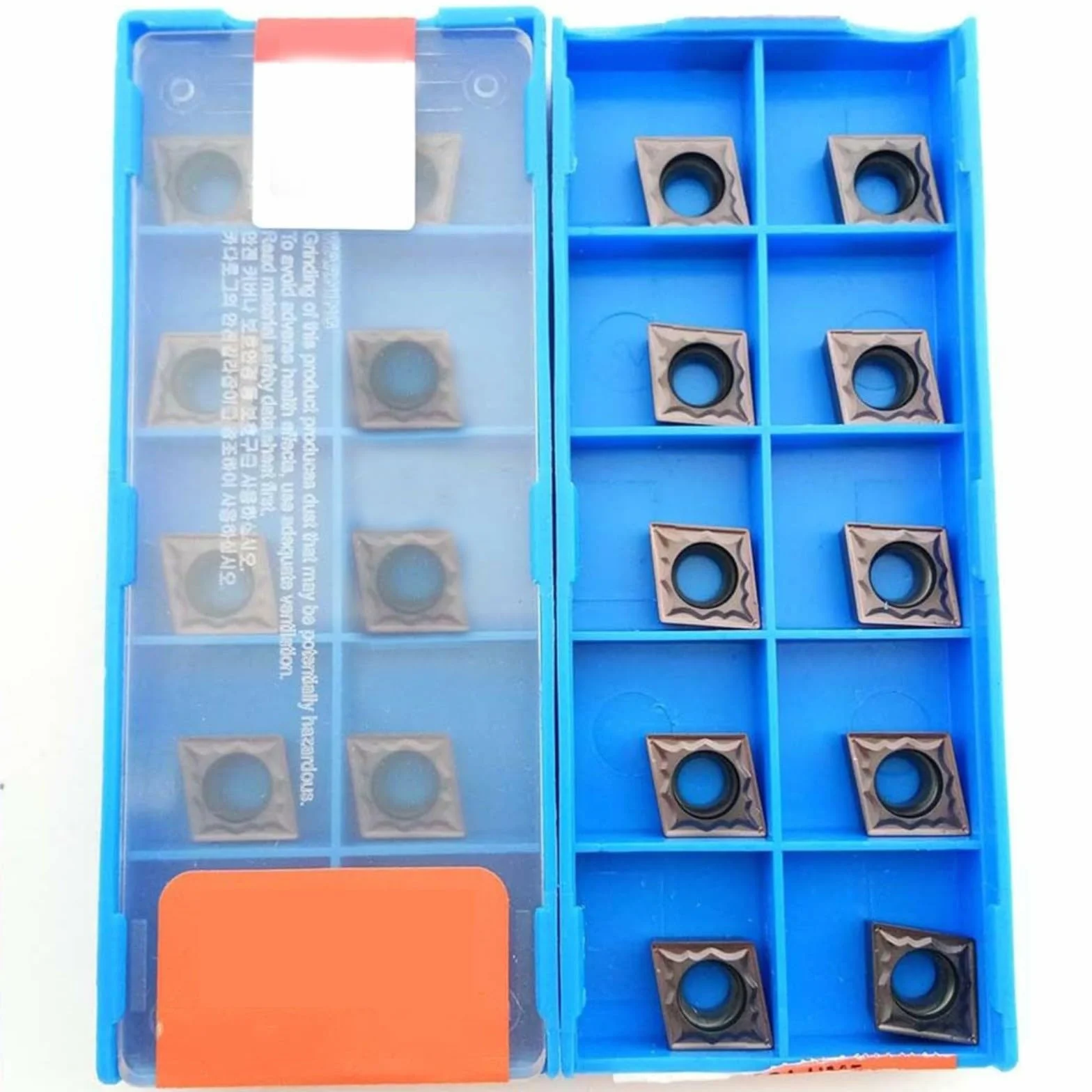 Inserti di tornitura in carburo CCMT09T304-HMP grado PC9030 per CNC metalli