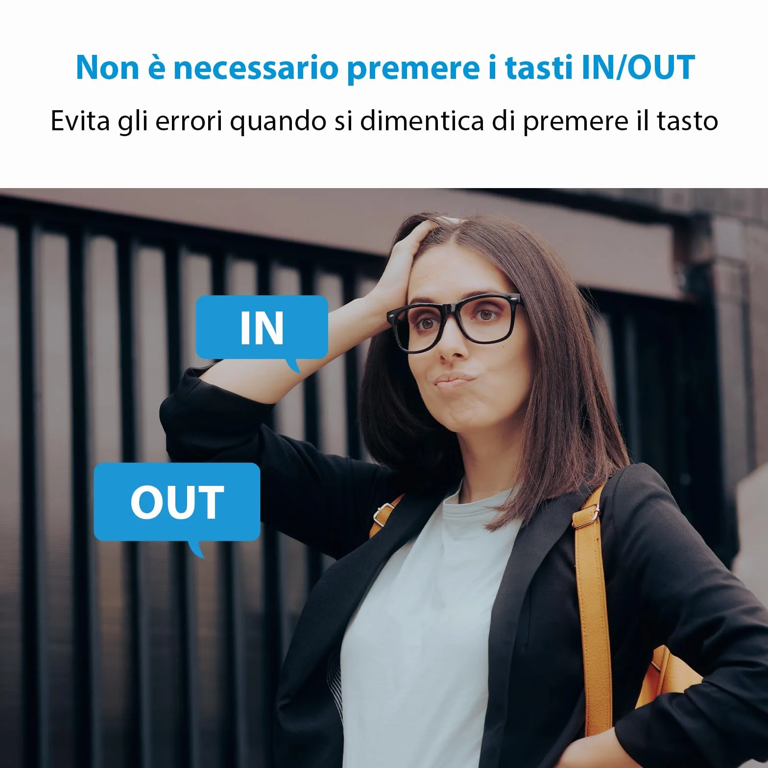 NGTeco WIFI Rilevazione Presenze: Dispositivo con riconoscimento facciale, impronte digitali, badge RFID e PIN, compatibile con iOS e Android, per presenze dipendenti(English)