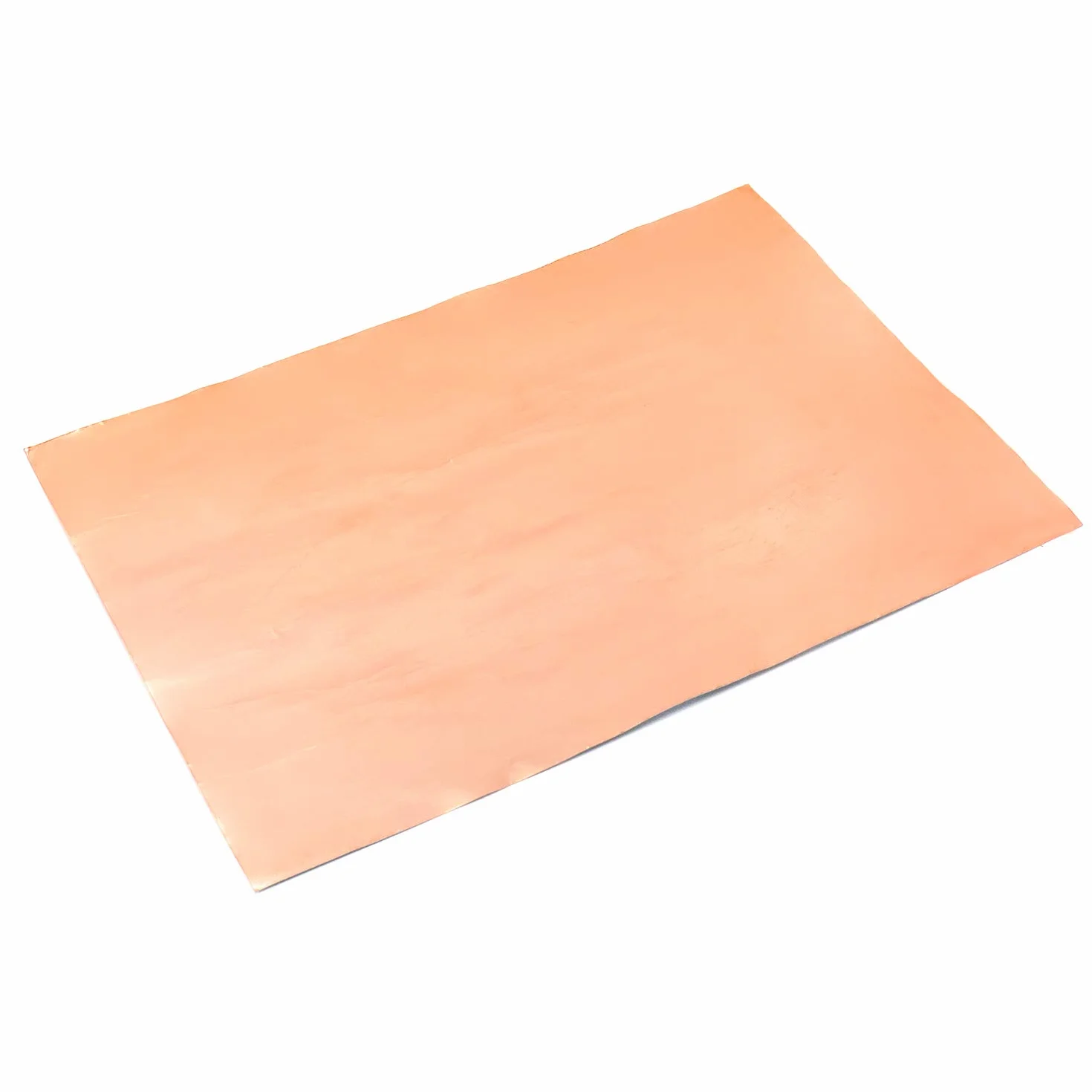 QWORK® 10 PZ Foglio di Nastro di Rame,Nastro di rame su un lato con adesivo conduttivo Fogli di rame, Elettrica Riparazioni Saldatura Messa a terra (30 cm x 20cm)
