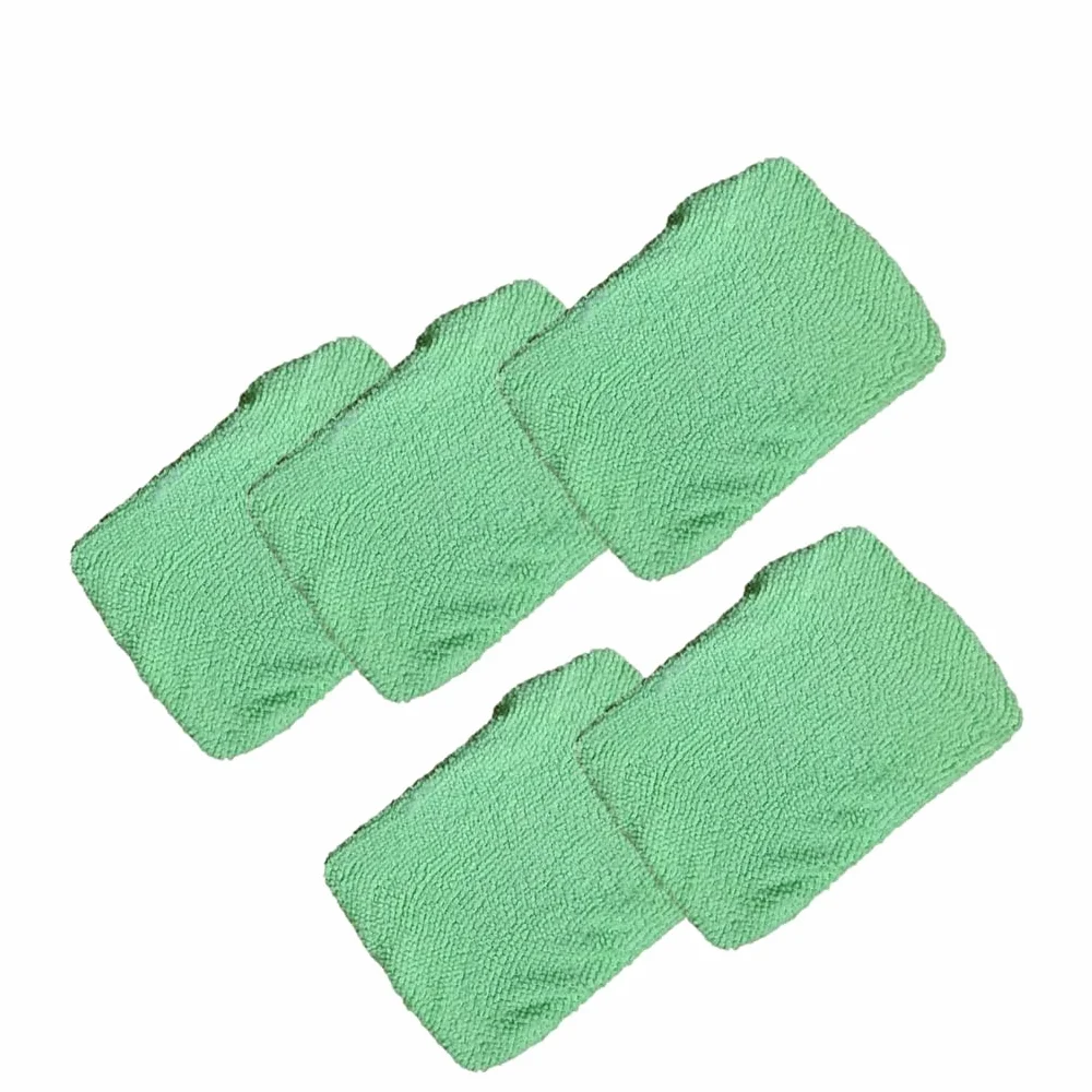 5 Pezzi Cuscinetto di Ricambio per Spazzole Pulisci Vetri per Auto Raschietto per Parabrezza Tergicristallo per Vetri Nebbia Accessori per Panno di Lavaggio , Verde