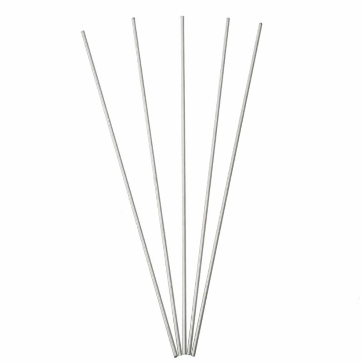Tubo diritto in acciaio inox 304 OD 2mm x 1.6mm ID lunghezza 250mm tubo capillare