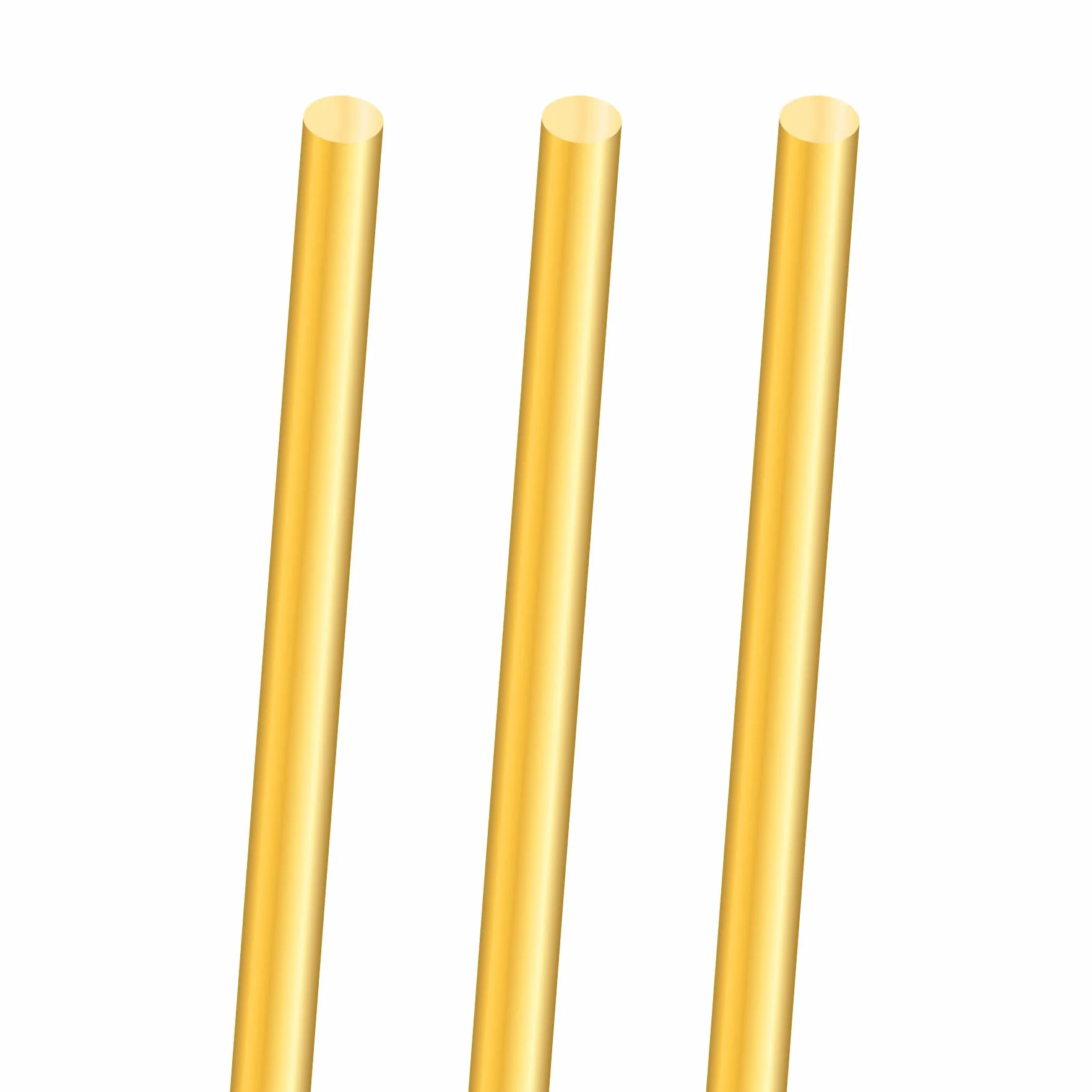 Barre in Ottone 6 mm 300 mm per Tornio