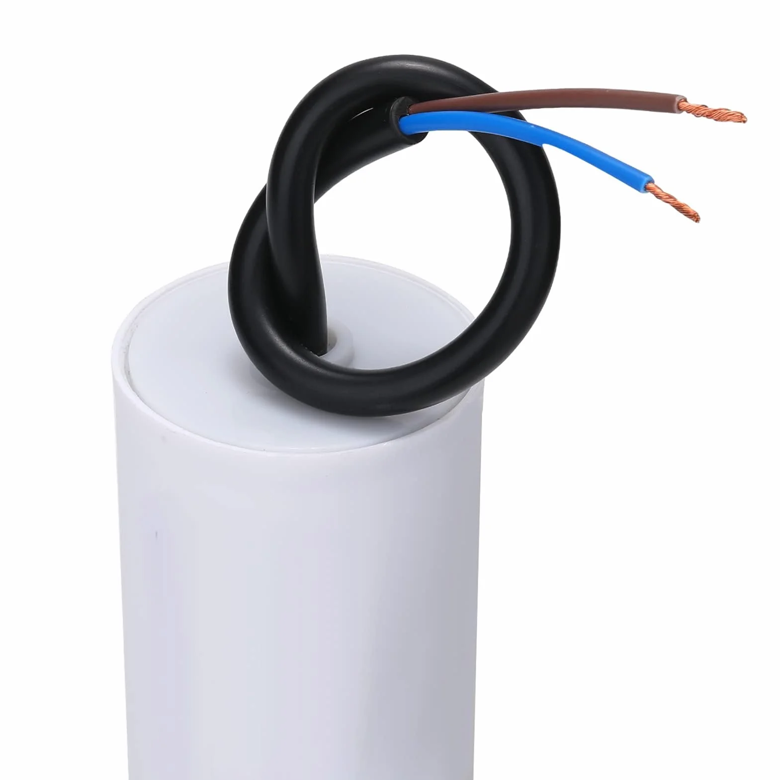 VEXUNGA CBB60 Condensatori 8uF 450V Condensatore Avviamento Motore Elettrico 8µF 450 Volt 35x65MM M8 Cavo di Collegamento