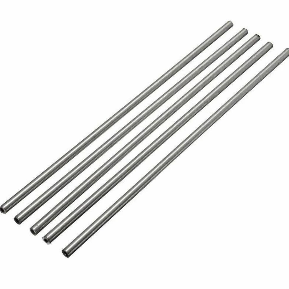 Tubo capillare in acciaio inox 304, diametro 4 mm, diametro 3 mm, lunghezza 250 mm, confezione da 5 pezzi