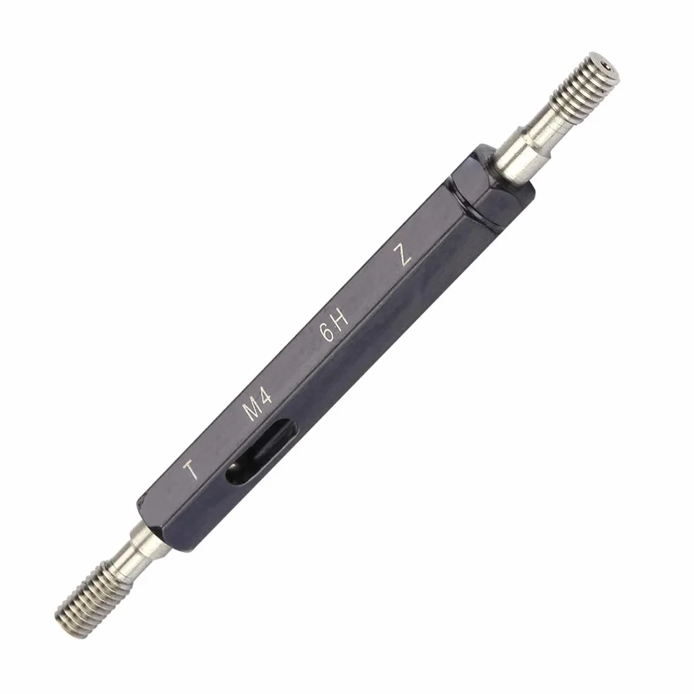 Calibro per Filettatura in Acciaio Strumento Misurazione Diametro Passo (M4*0,7)