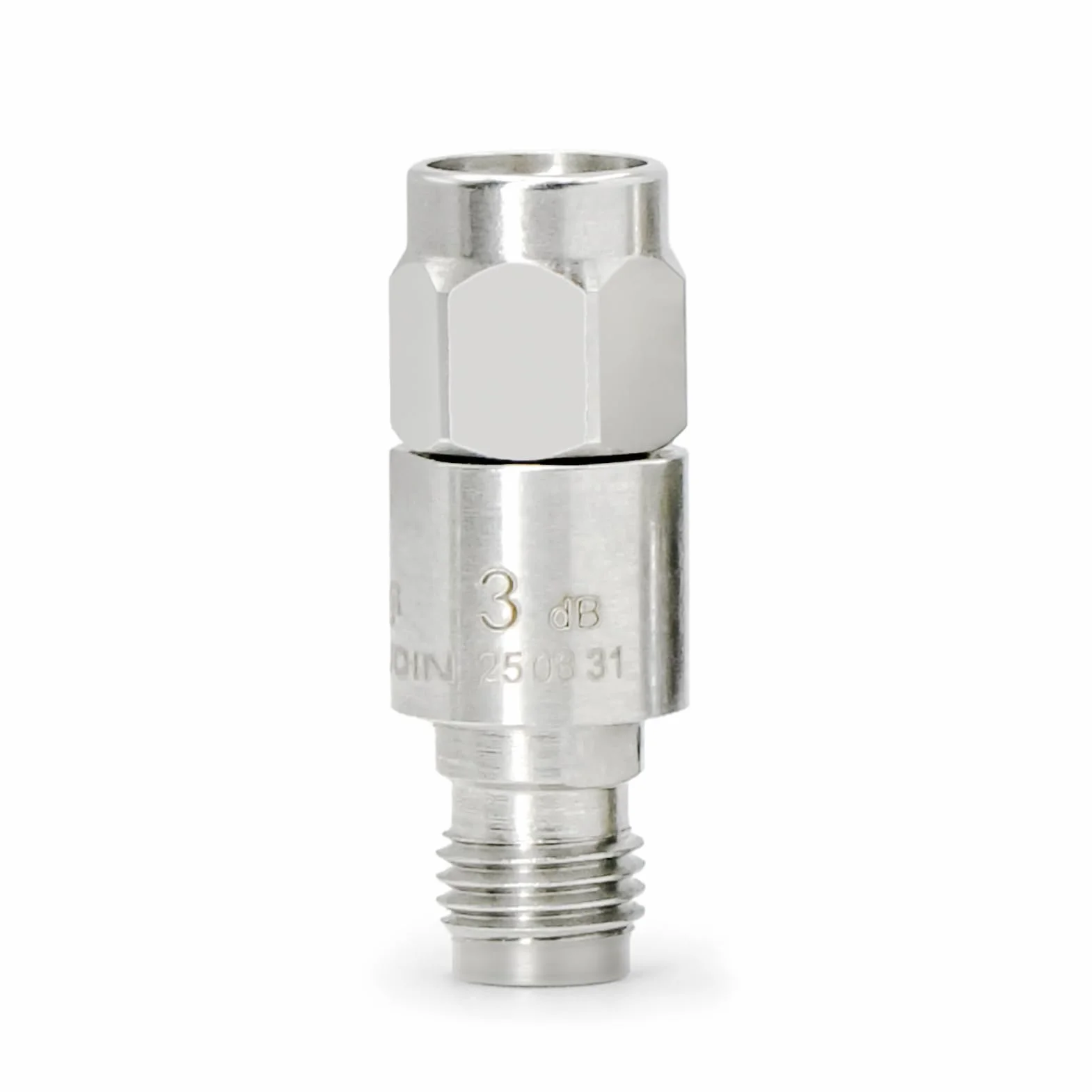 Attenuatore coassiale RF da 12,4 GHz, 3/6/10/20/30 dB, 5 attenuatori SMA in rame, da maschio a femmina, 2 W, 50 Ohm SMA Attenuatore, utilizzato nelle comunicazioni mobili, aviazione, radar