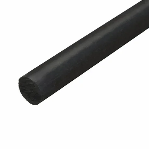 EsportsMJJ Barre di Nylon Nere Lunghe di Lunghezza di 100Mm Che progettano la Barra Rotonda di plastica di 5/6/8 / 10Mm di Barre - 5mm