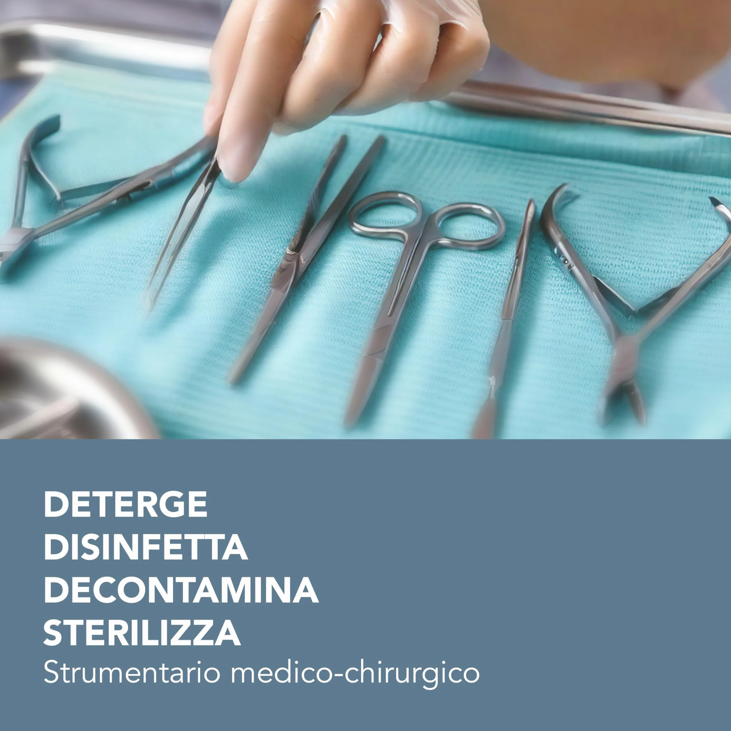 Sterilizzante a freddo in polvere Acido peracetico 1 kg - Disinfettante ferri GIOXIDO PLUS