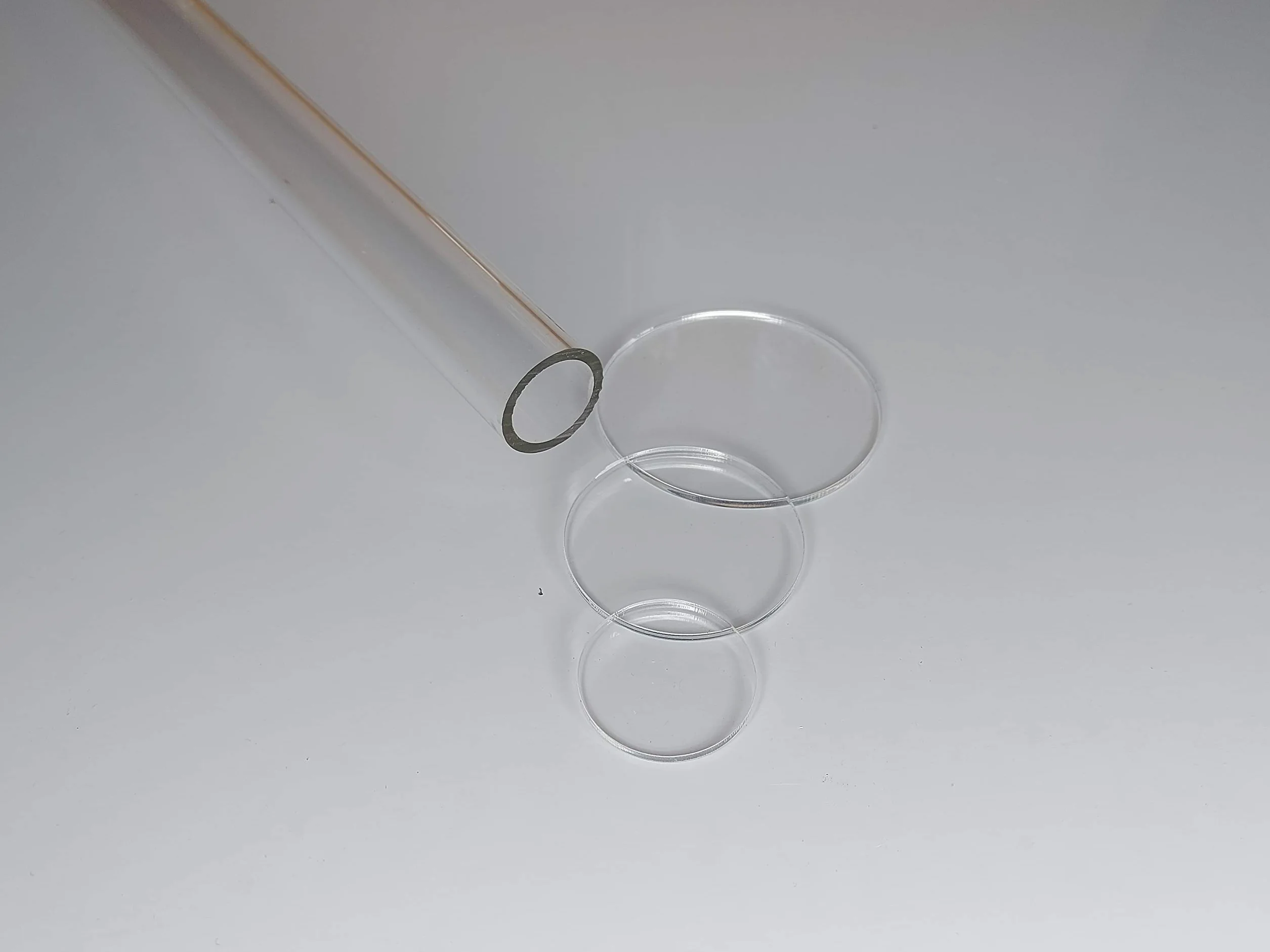 Tubo in acrilico XT trasparente 90 x 80 mm 1000 mm